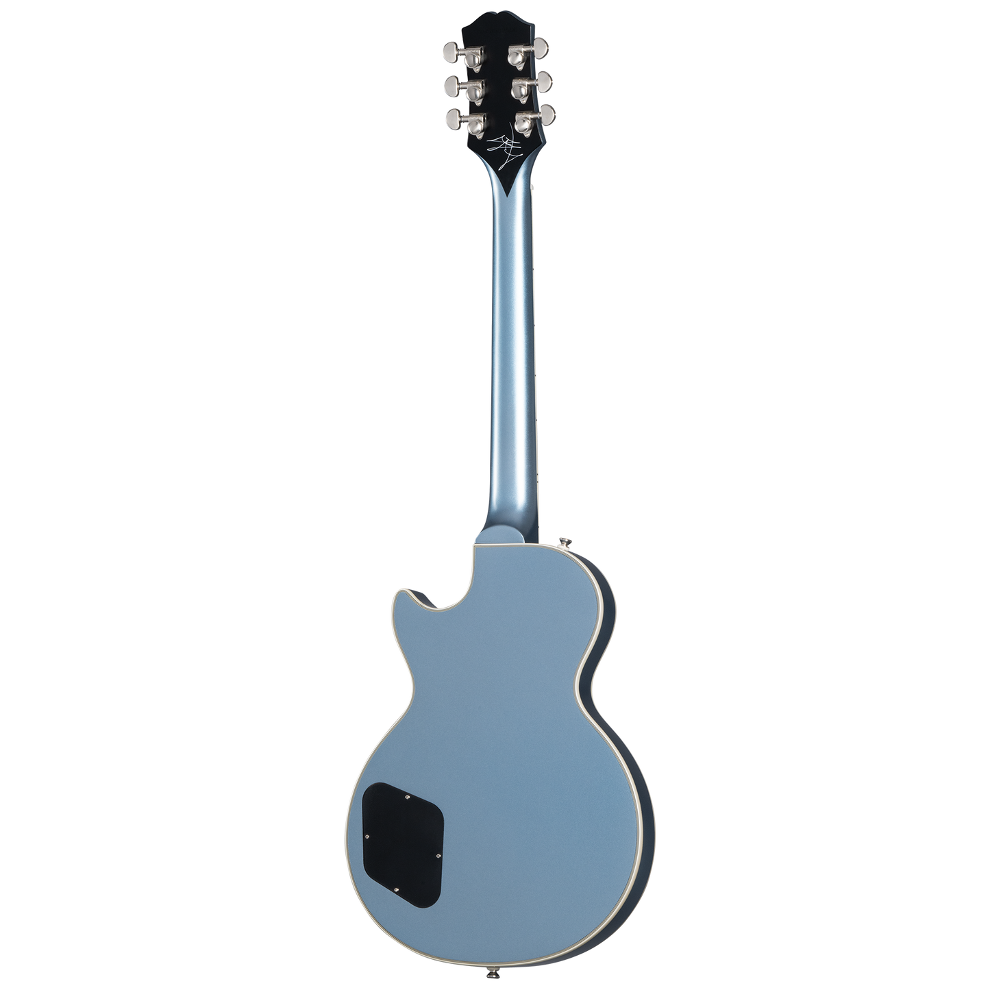 Epiphone Jared James Nichols "Blues Power" Les Paul Custom, Aged Pelham Blue Electric Guitar Epiphone
