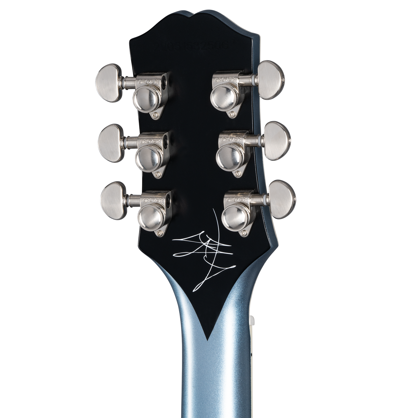 Epiphone Jared James Nichols "Blues Power" Les Paul Custom, Aged Pelham Blue Electric Guitar Epiphone