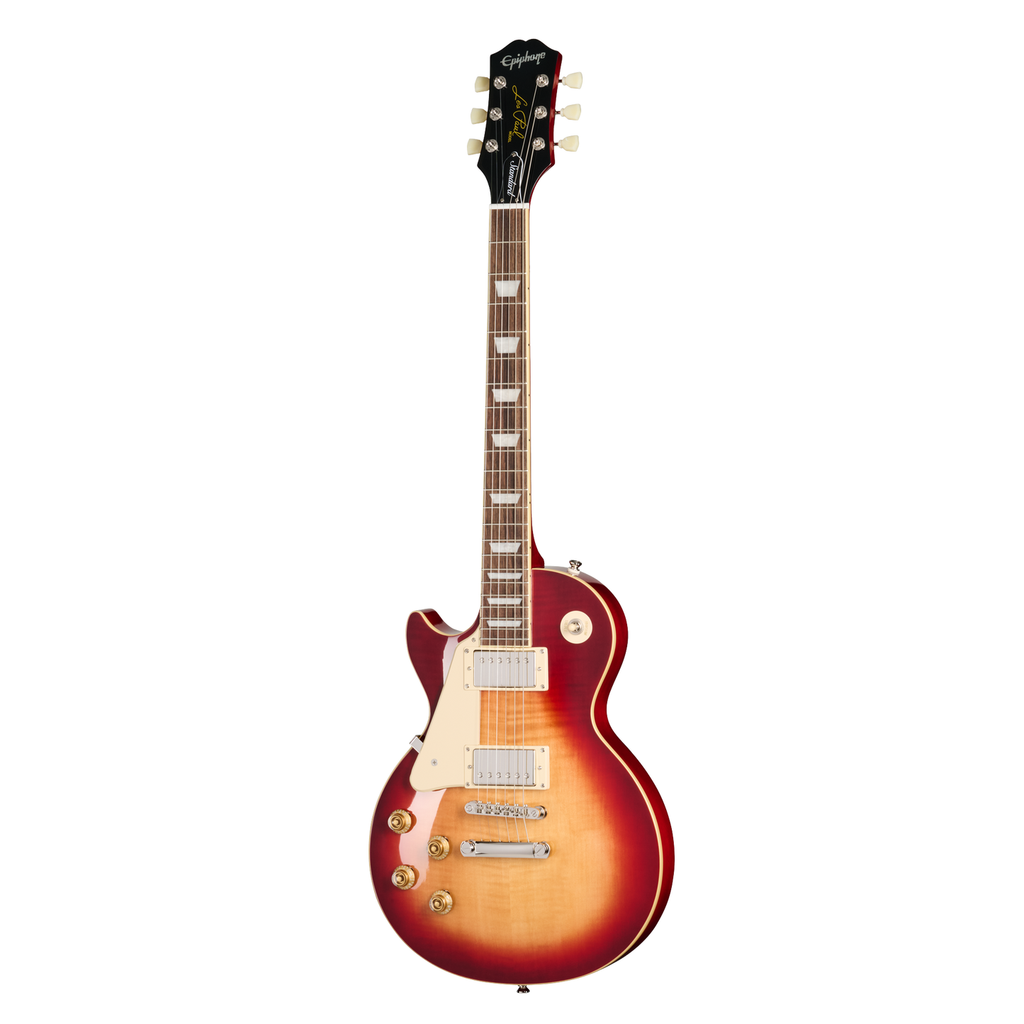 Epiphone Les Paul Standard 50s, Left-Handed, Heritage Cherry Sunburst Electric Guitar Epiphone