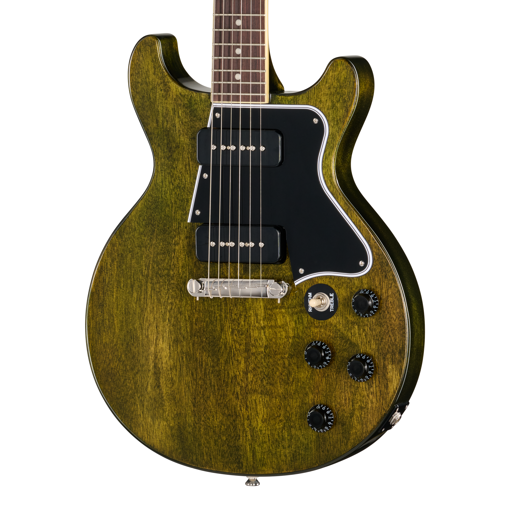 Epiphone Les Paul Special Double Cut, Antique Silver Fox