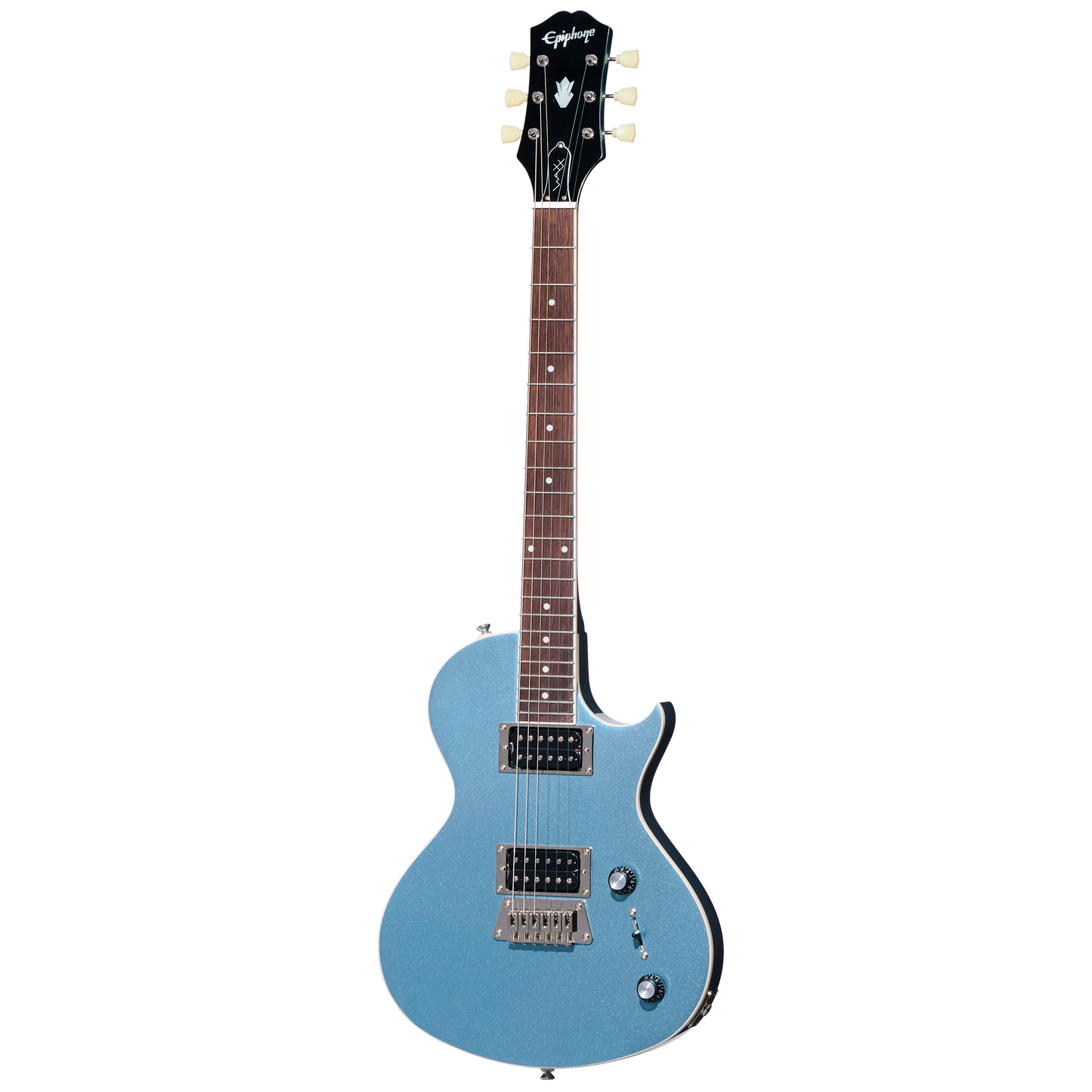 Epiphone Waxx Nighthawk Studio, Pelham Blue Electric Guitar Epiphone