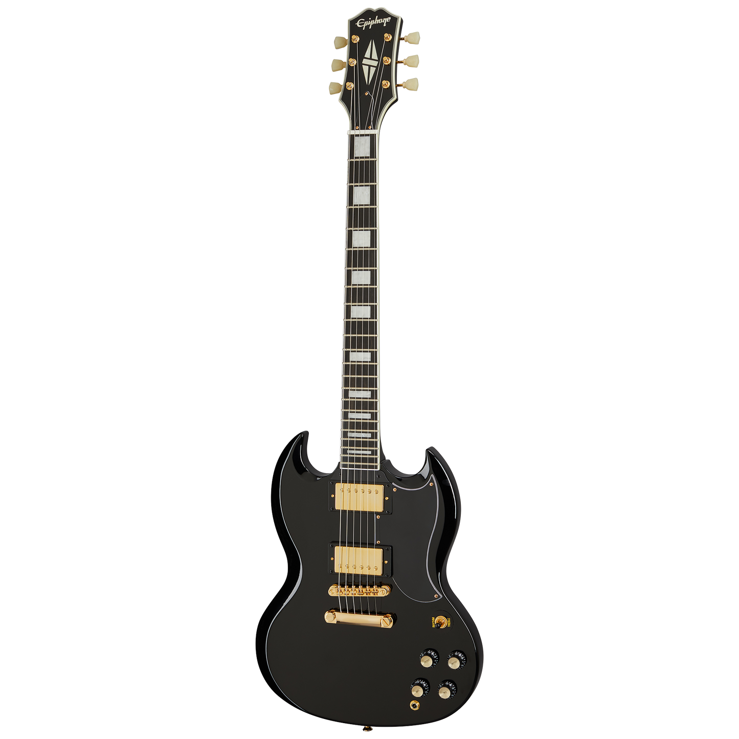 Epiphone SG Custom, Ebony Electric Guitar Epiphone