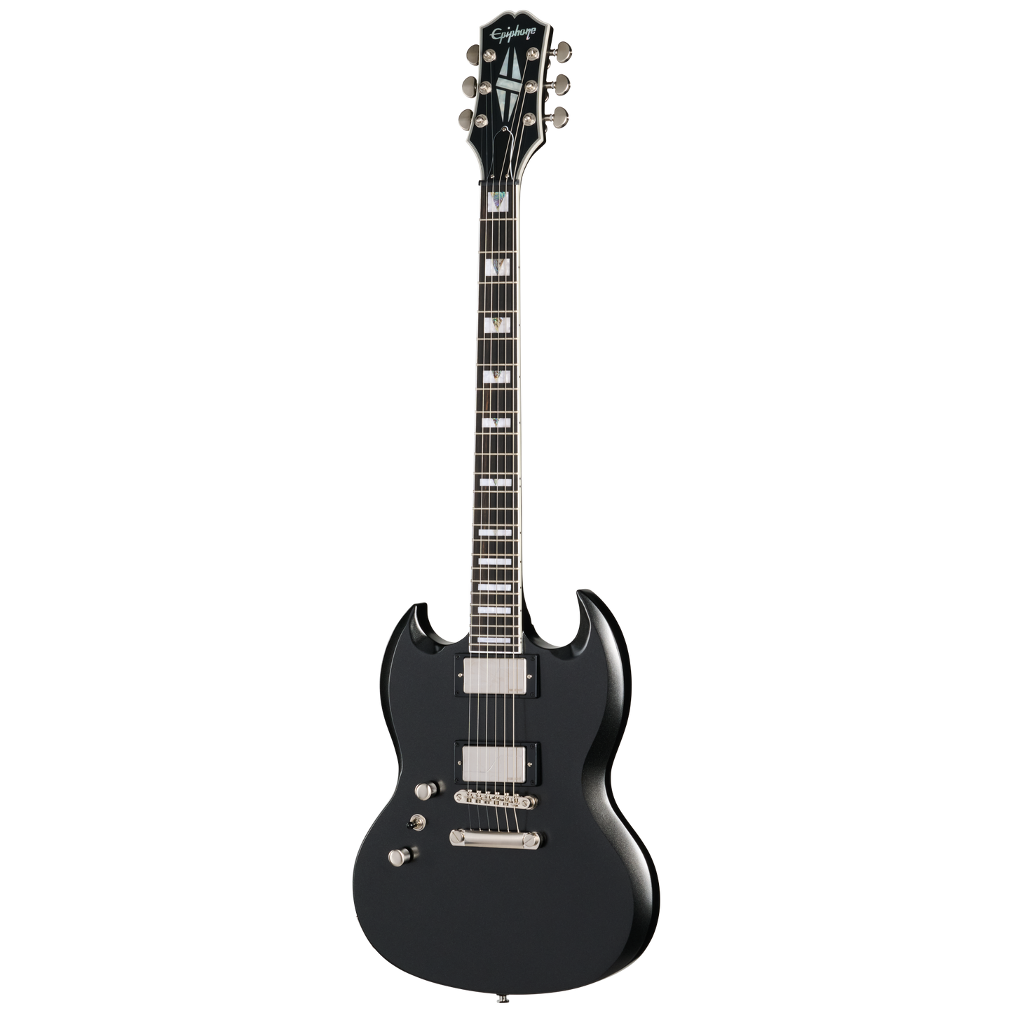 Epiphone SG Prophecy, Left-Handed, Aged Jet Black Metallic Electric Guitar Epiphone
