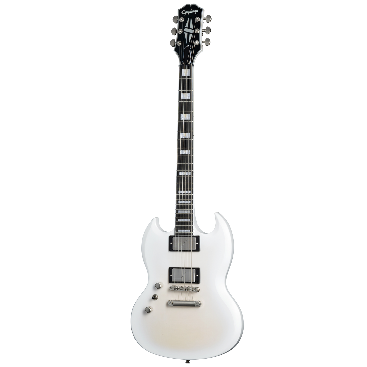 Epiphone SG Prophecy, Left-Handed, Aged White Tiger Burst, Exclusive Electric Guitar Epiphone