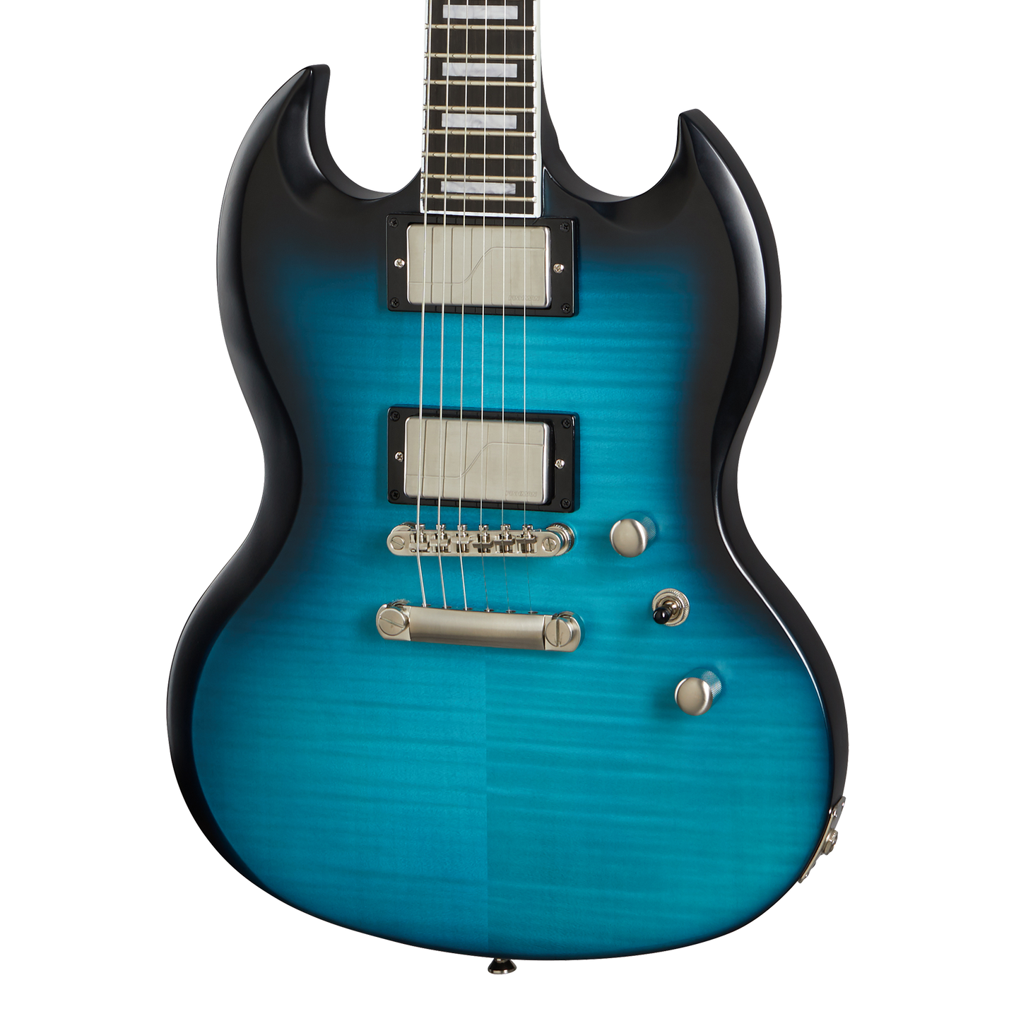 Epiphone SG Prophecy, Blue Tiger Aged Gloss Electric Guitar Epiphone