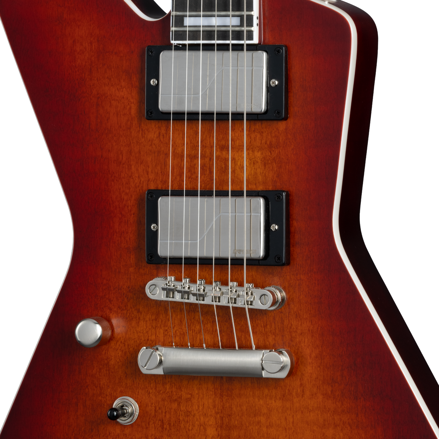 Epiphone Extura Prophecy, Left-Handed, Aged Bengal Tiger Burst, Exclusive Electric Guitar Epiphone
