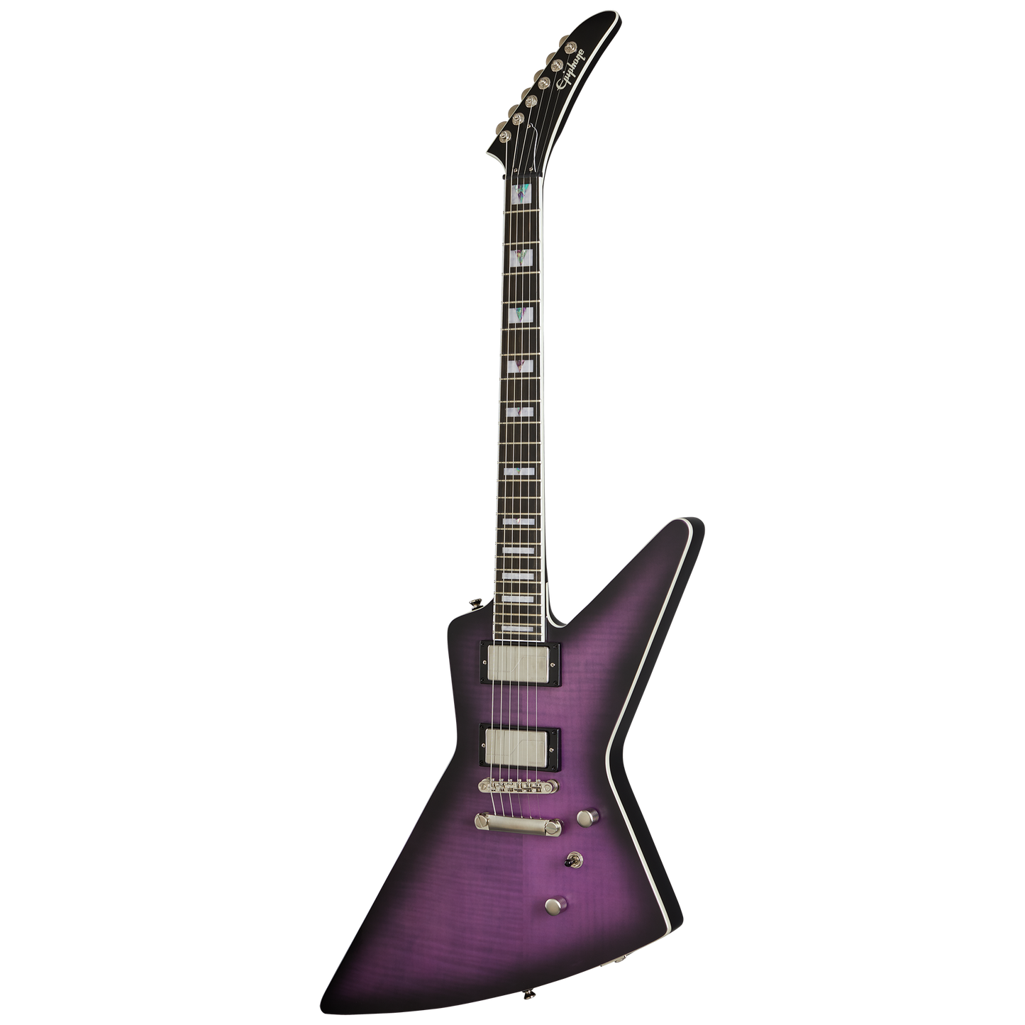 Epiphone Extura Prophecy, Purple Tiger Aged Gloss Electric Guitar Epiphone
