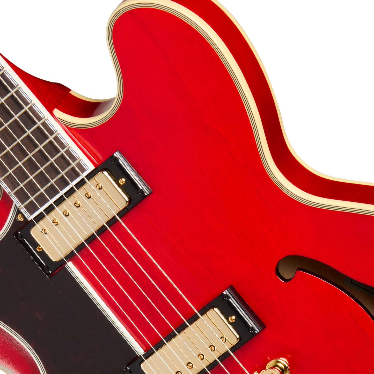 Epiphone Masterbilt Gem Archer Sheraton, Left-Handed, Cherry Red Electric Guitar Epiphone