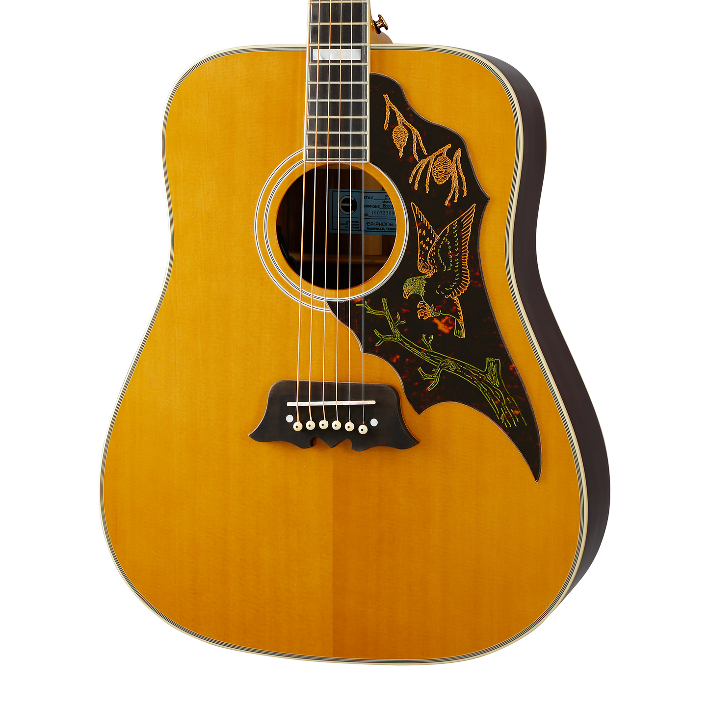 Epiphone Masterbilt Excellente, Antique Natural Aged Acoustic Guitar Epiphone