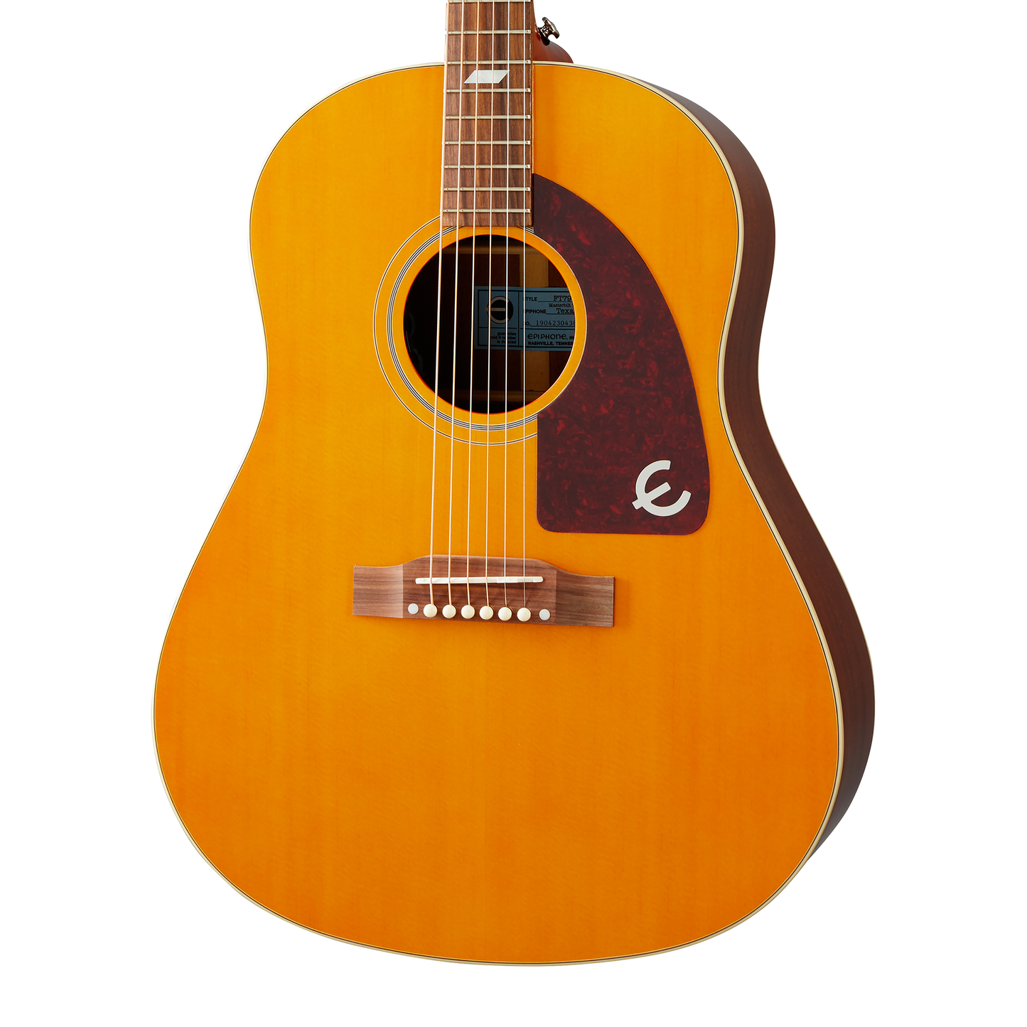 Epiphone Masterbilt Texan, Antique Natural Aged Acoustic Guitar Epiphone