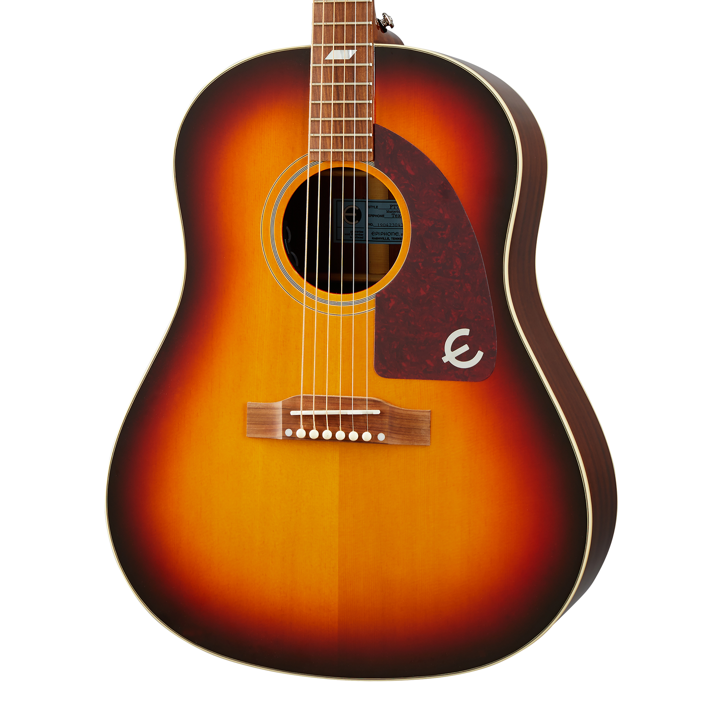 Epiphone Masterbilt Texan, Faded Cherry Acoustic Guitar Epiphone