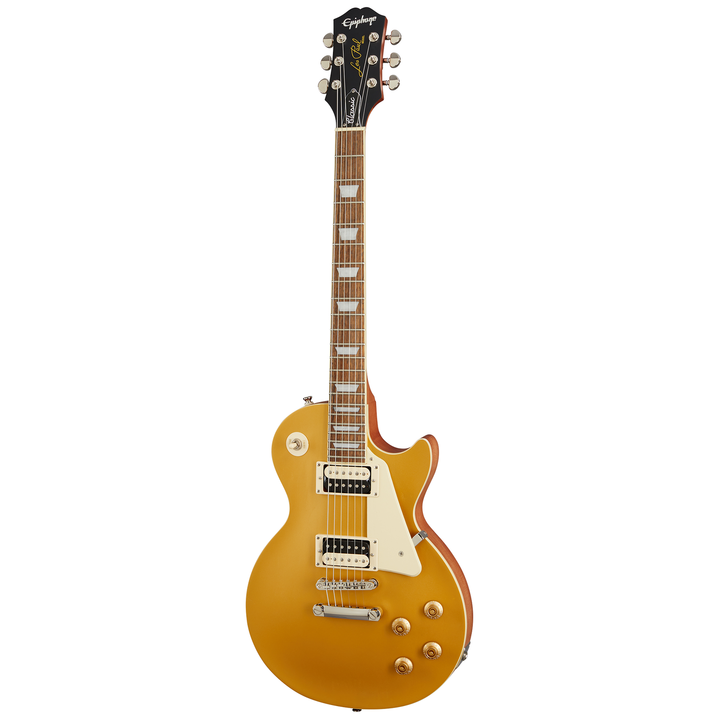 Epiphone Les Paul Classic, Worn Metallic Gold Electric Guitar Epiphone