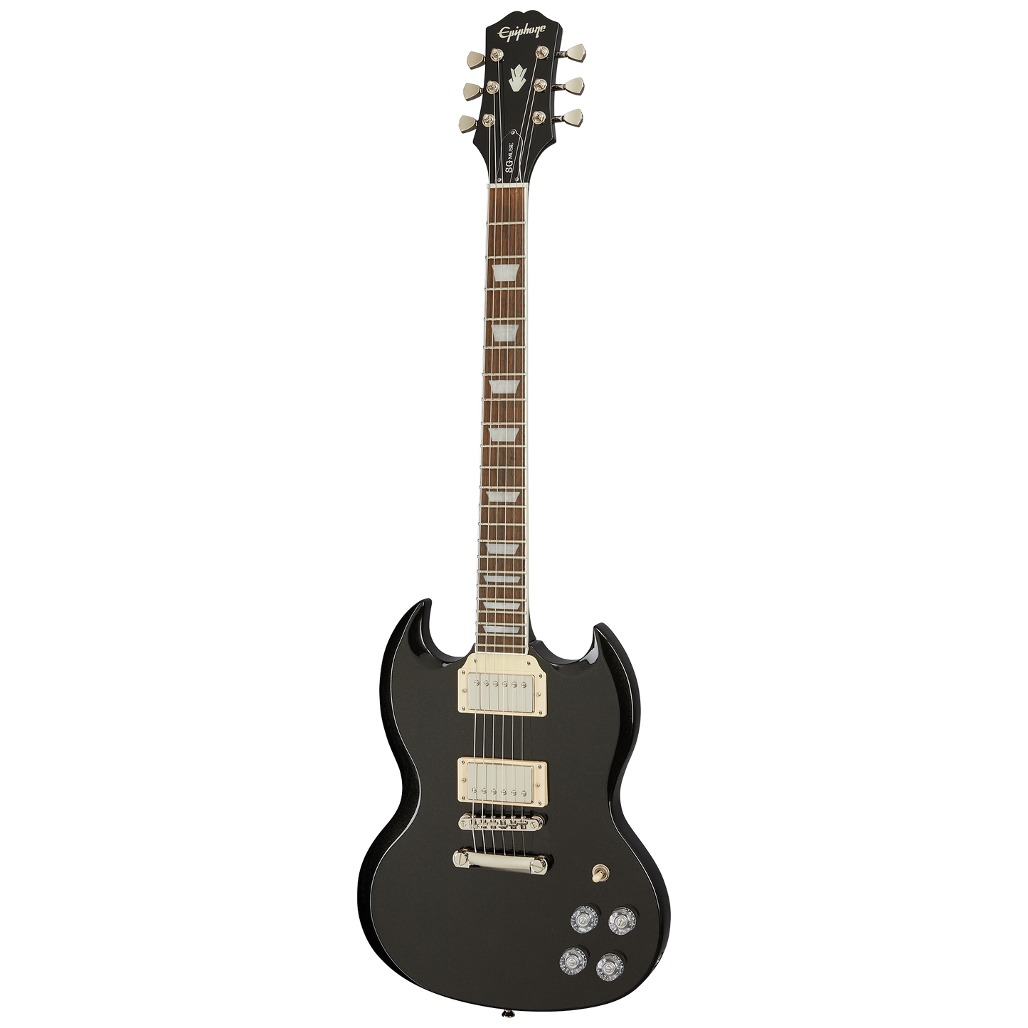 Epiphone SG Muse, Jet Black Metallic Electric Guitar Epiphone