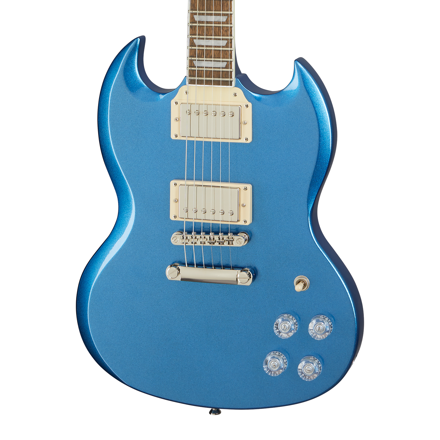 Epiphone SG Muse, Radio Blue Metallic Electric Guitar Epiphone
