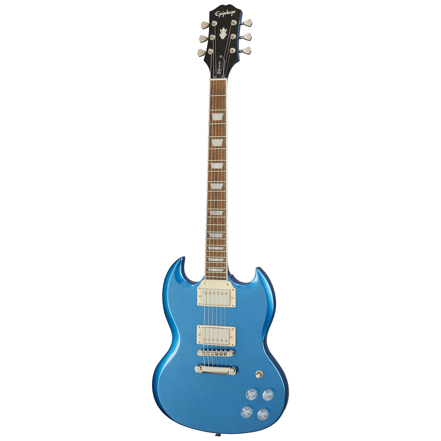 Epiphone SG Muse, Radio Blue Metallic Electric Guitar Epiphone