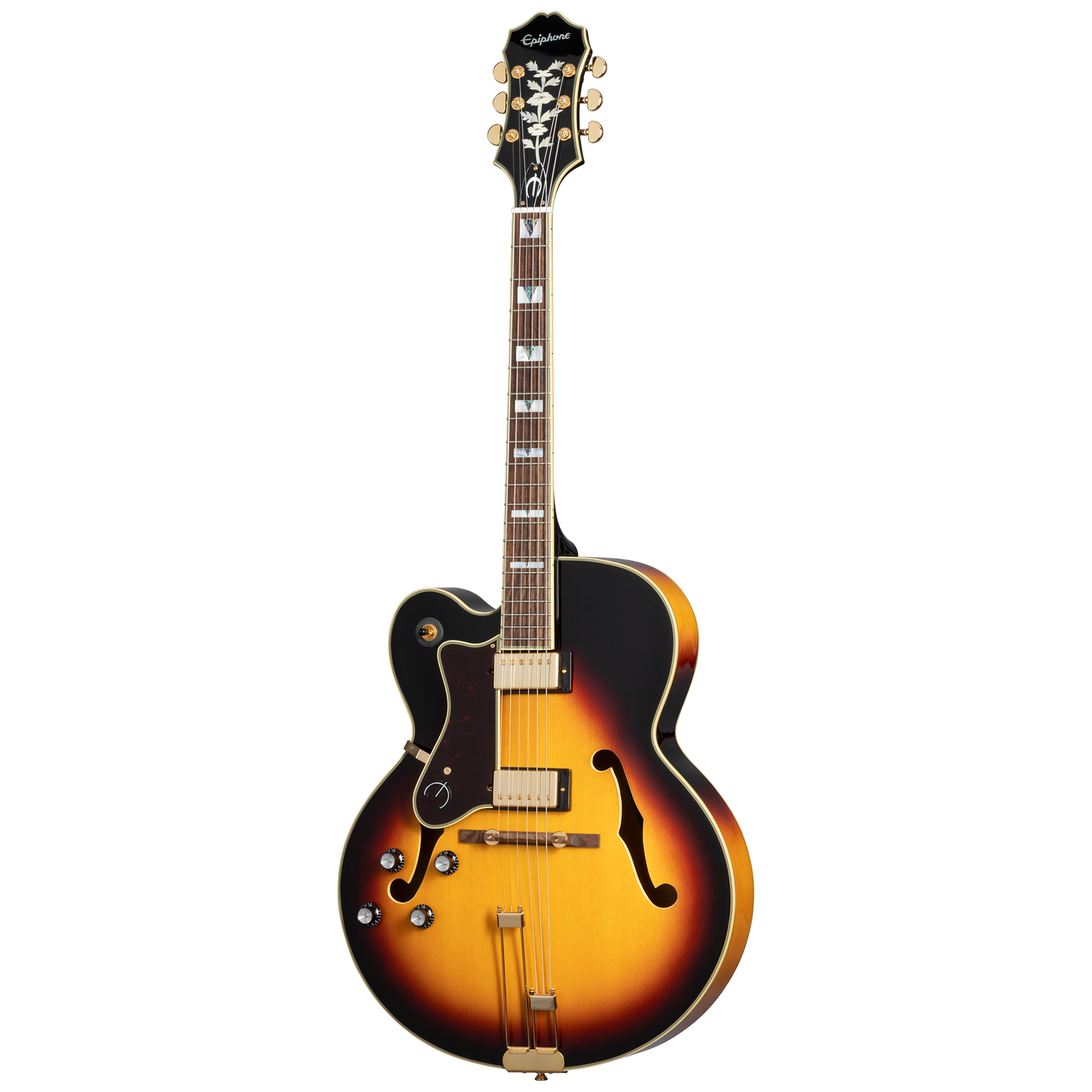 Epiphone Broadway, Left-Handed, Vintage Sunburst Electric Guitar Epiphone