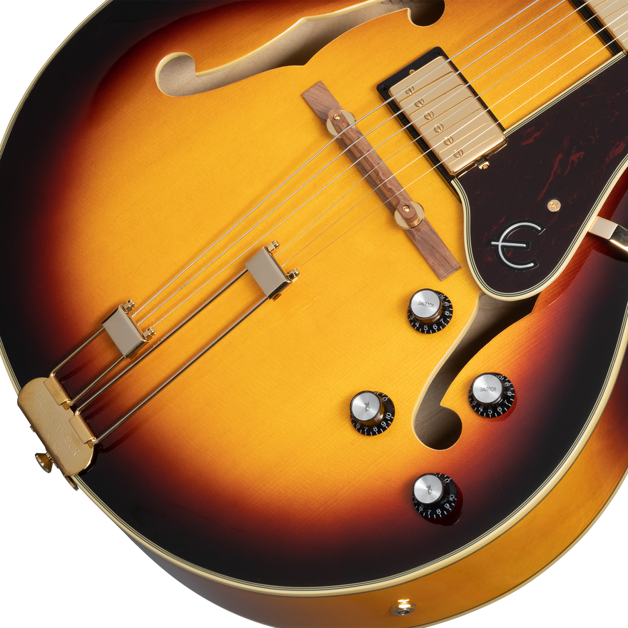 Epiphone Broadway, Vintage Sunburst Electric Guitar Epiphone