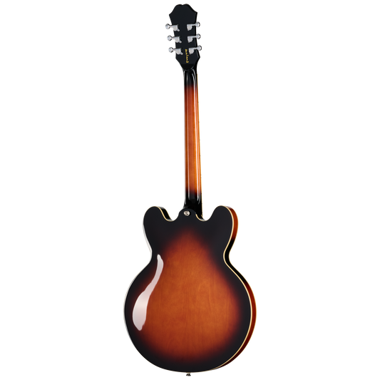 Epiphone Bonehead Riviera, Dark Tobacco Sunburst Electric Guitar Epiphone