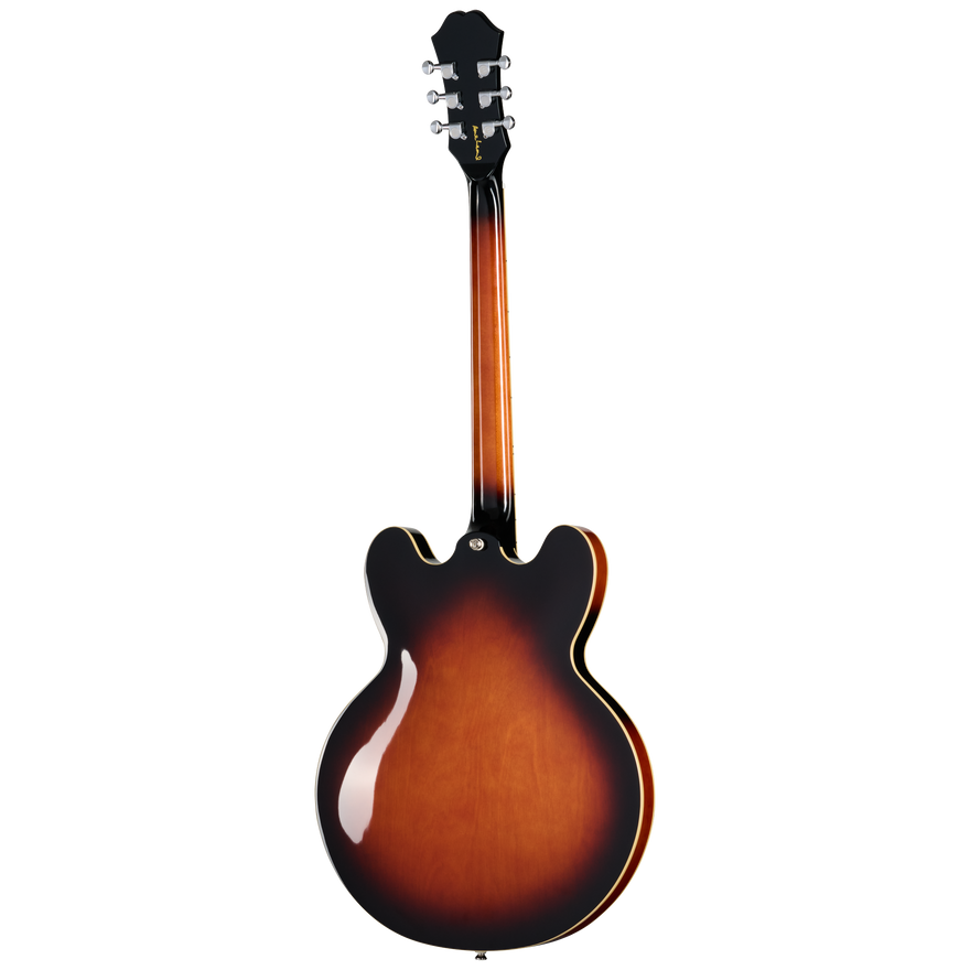 Epiphone Bonehead Riviera, Dark Tobacco Sunburst Electric Guitar Epiphone