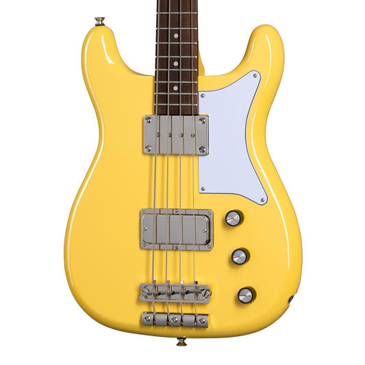 Epiphone Newport Bass, Sunset Yellow Electric Bass Epiphone
