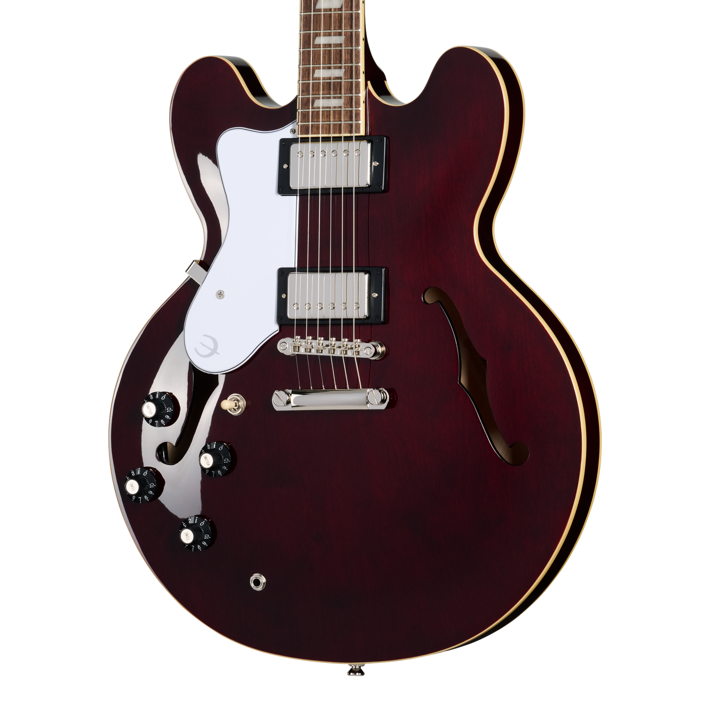 Epiphone Noel Gallagher Riviera, Left-Handed, Dark Wine Red Electric Guitar Epiphone