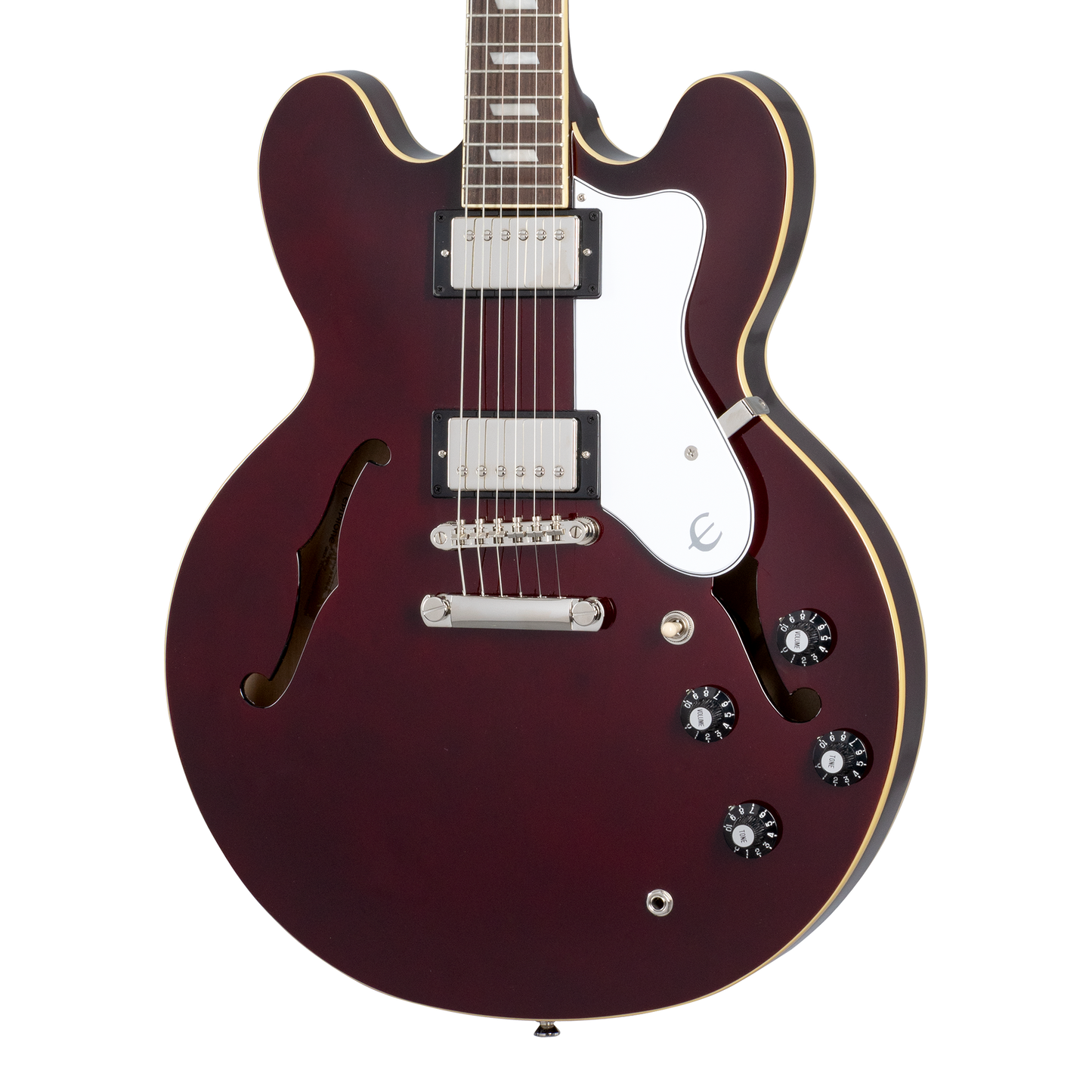 Epiphone Noel Gallagher Riviera, Dark Wine Red Electric Guitar Epiphone
