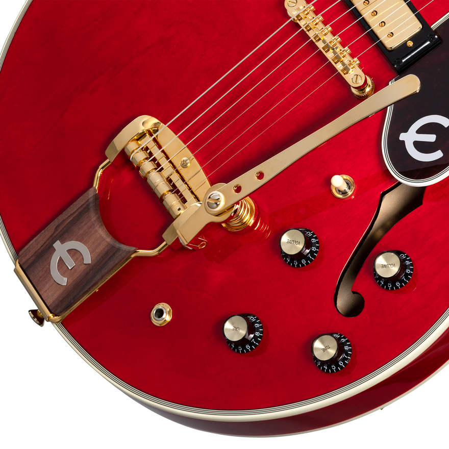Epiphone 150th Anniversary Sheraton, Cherry Electric Guitar Epiphone