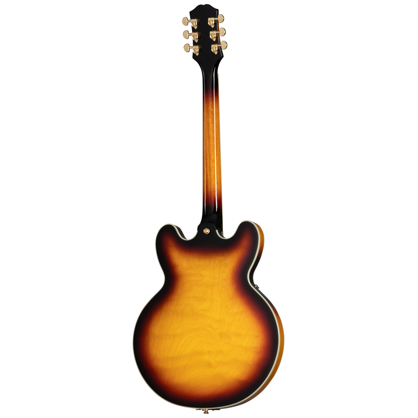 Epiphone Sheraton, Left-Handed, Vintage Sunburst Electric Guitar Epiphone