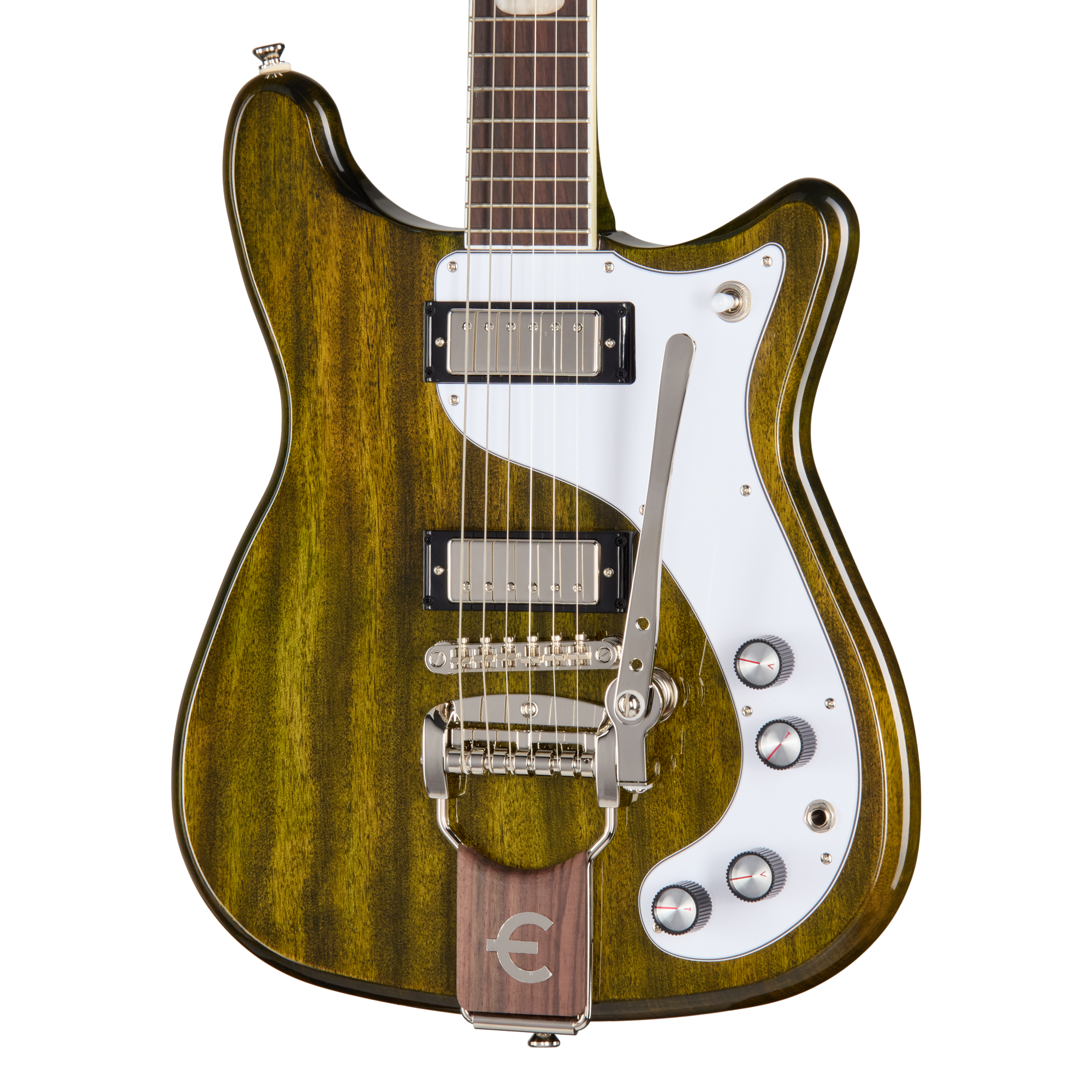 Epiphone Crestwood Custom '66, Antique Silver Fox, Exclusive – Gibson