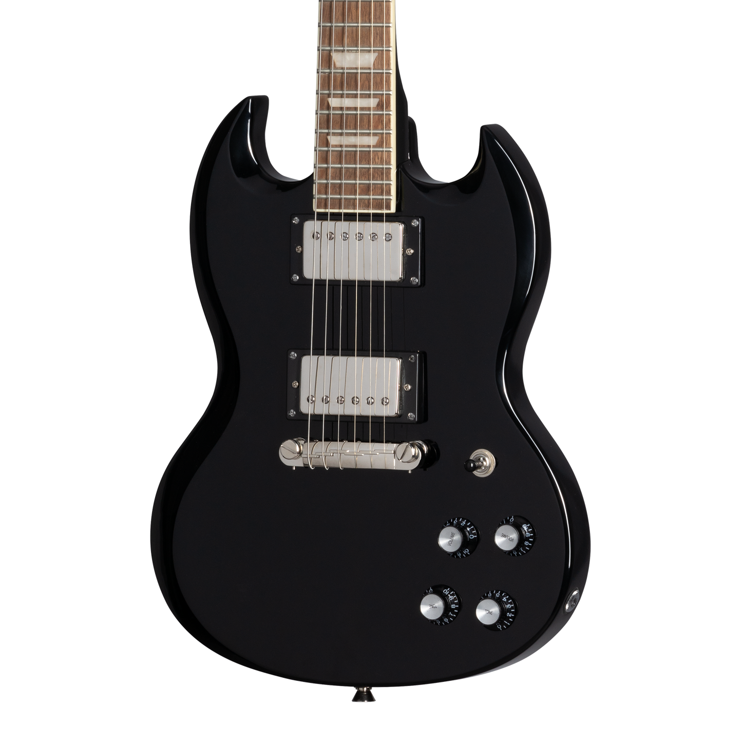 Epiphone Power Players SG (Incl. Gig bag, Cable, Picks) , Dark Matter Ebony Electric Guitar Epiphone