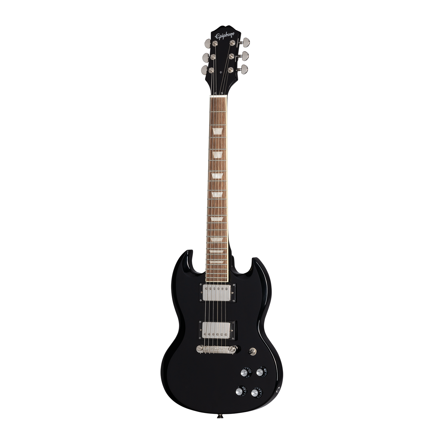 Epiphone Power Players SG (Incl. Gig bag, Cable, Picks) , Dark Matter Ebony Electric Guitar Epiphone