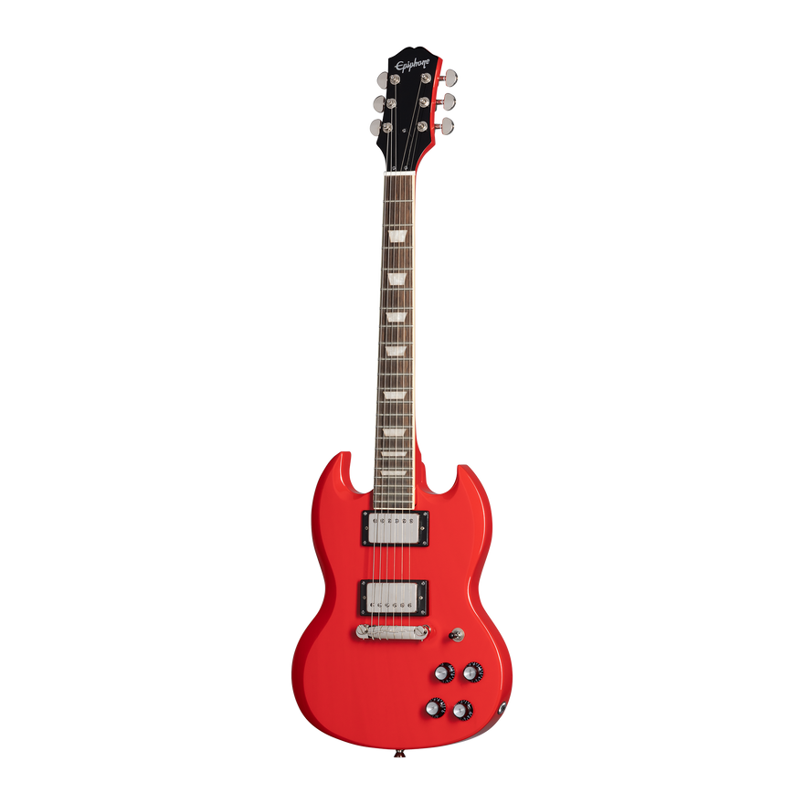 Epiphone Power Players SG (Incl. Gig bag, Cable, Picks), Lava Red Electric Guitar Epiphone