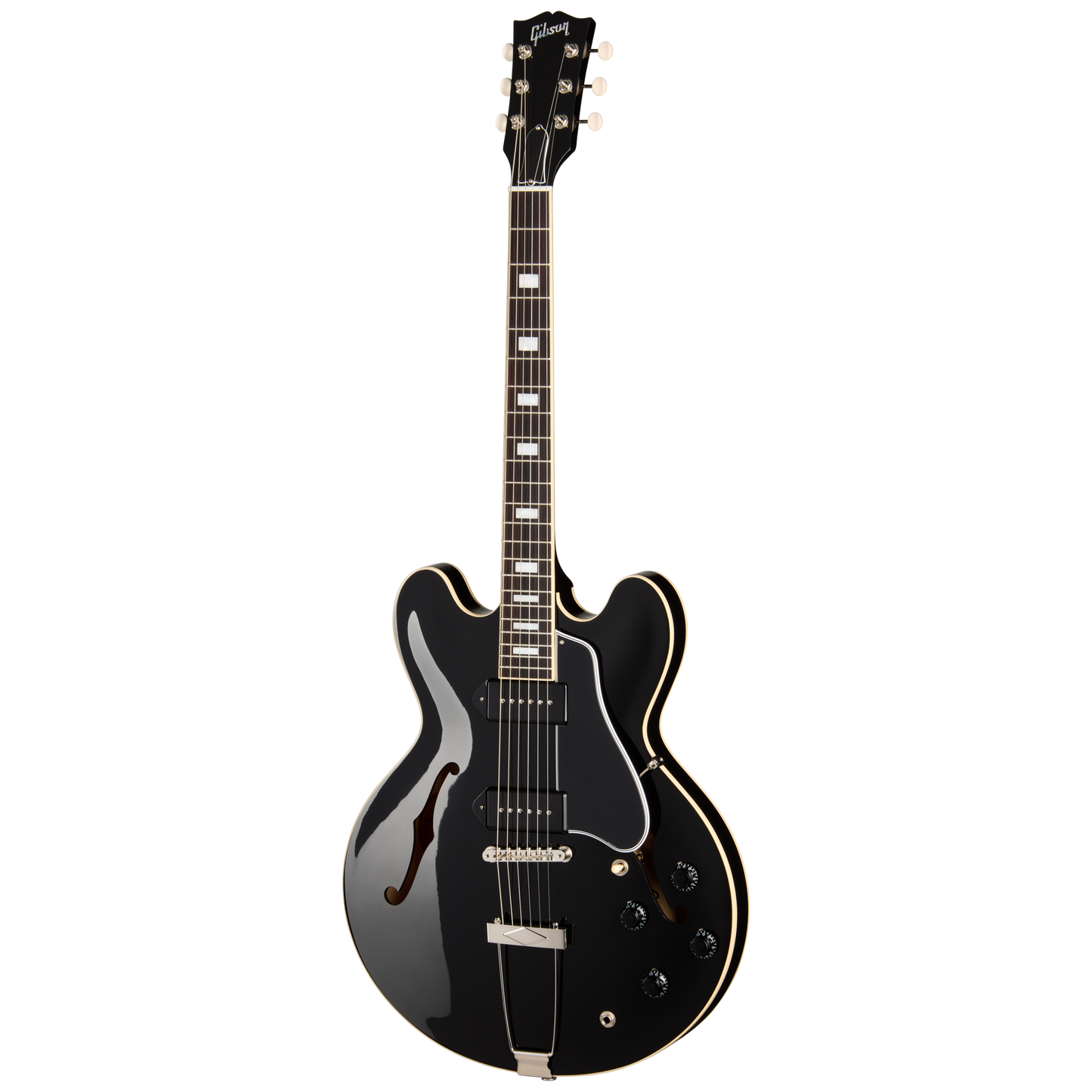 Gibson ES-330, Ebony, Exclusive Electric Guitar Gibson