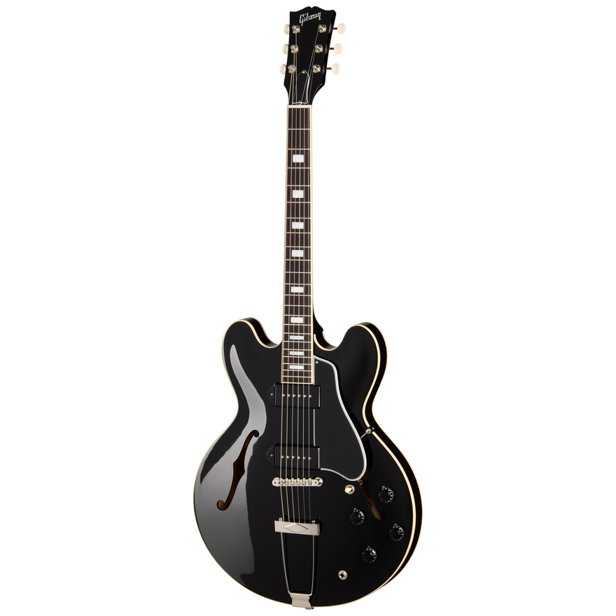 Gibson ES-330, Ebony, Exclusive Electric Guitar Gibson