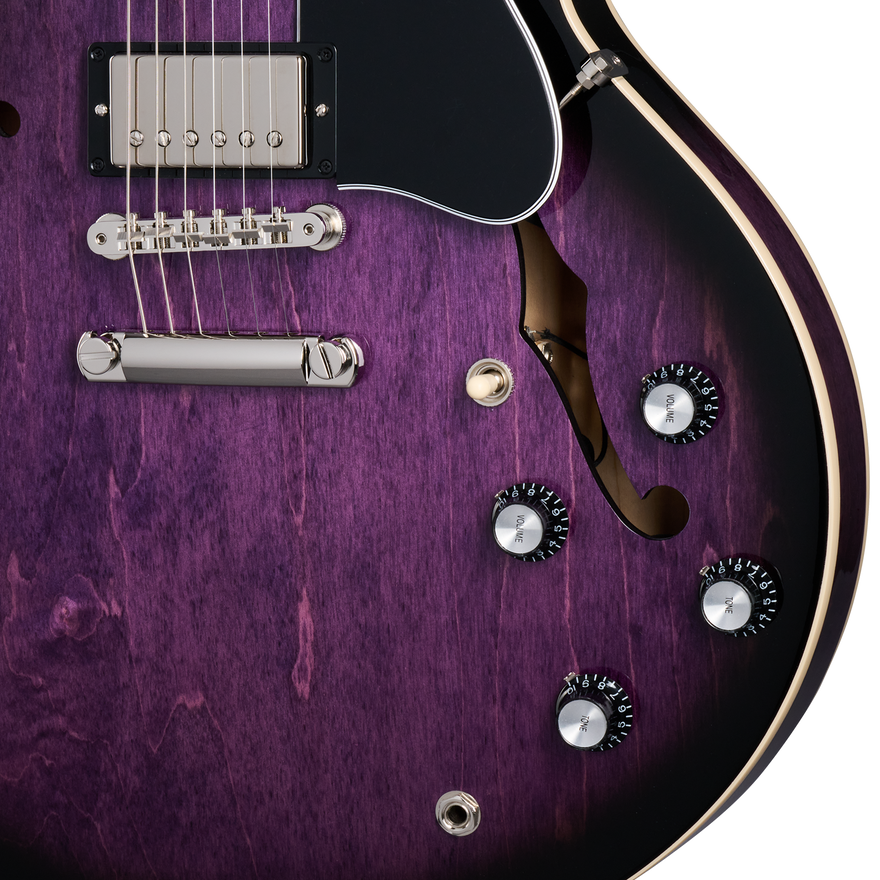 Gibson ES-335, Dark Purple Burst, Exclusive Electric Guitar Gibson