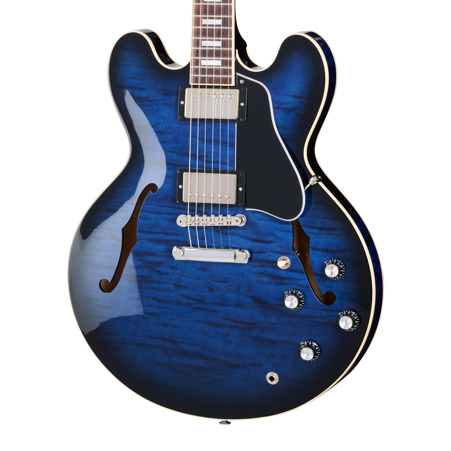 Gibson ES-335 Custom Color, Deep Ocean Burst Electric Guitar Gibson