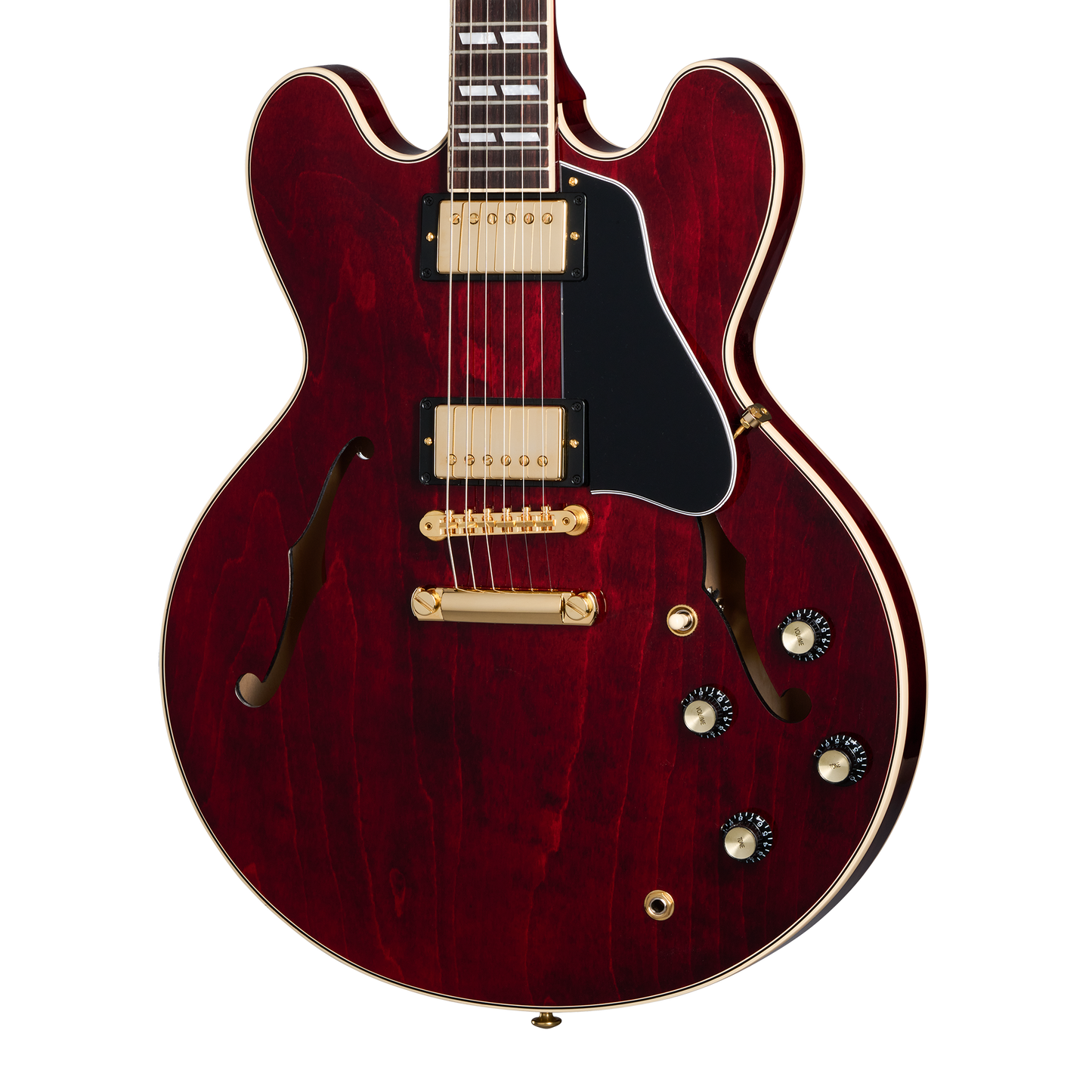 Gibson ES-345 Gold Hardware, Wine Red, Exclusive Electric Guitar Gibson