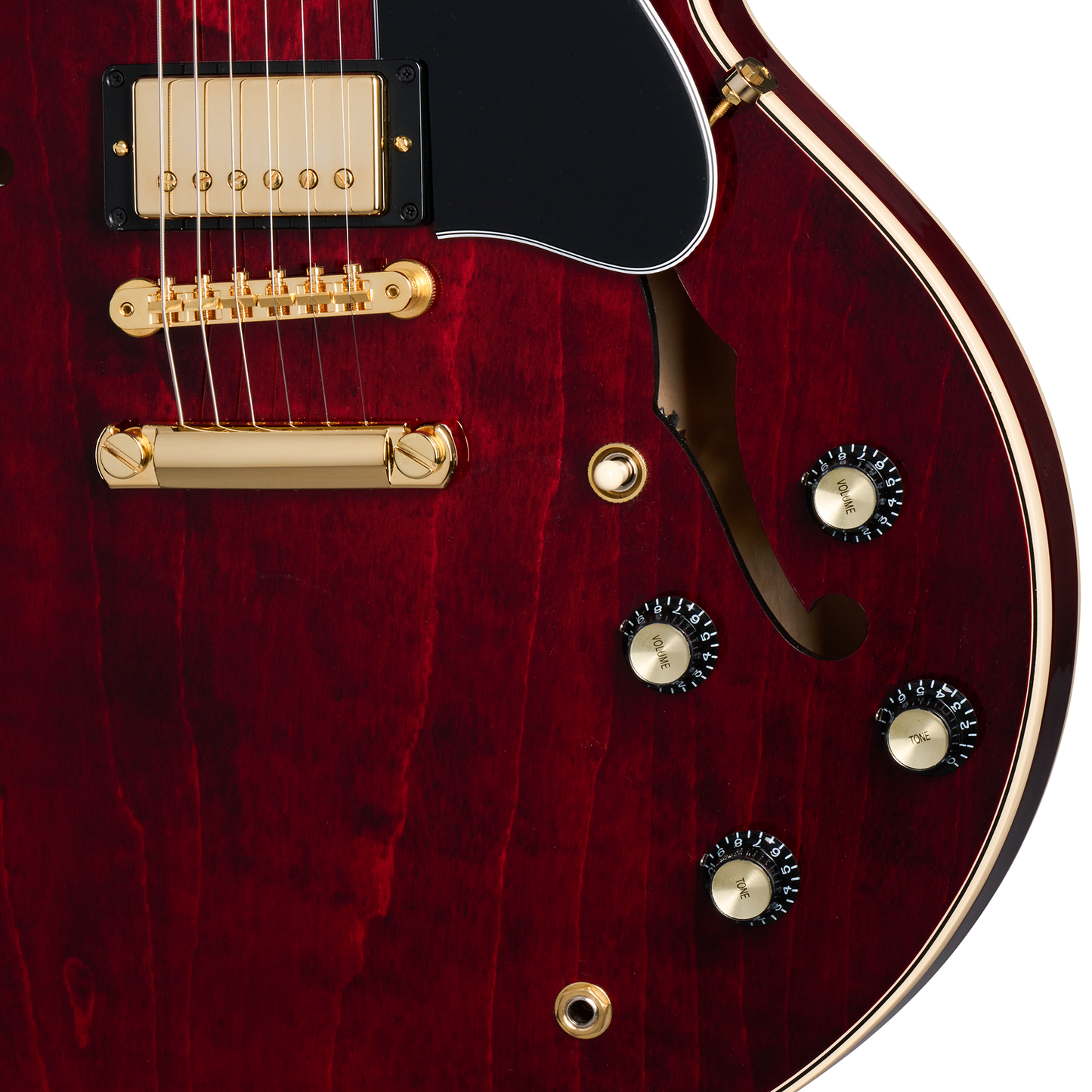 Gibson ES-345 Gold Hardware, Wine Red, Exclusive Electric Guitar Gibson