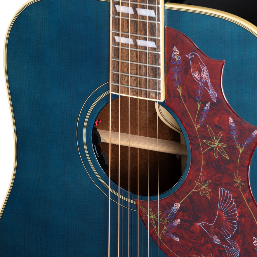 Epiphone Miranda Lambert Bluebird Studio, Bluebonnet Acoustic Guitar Epiphone