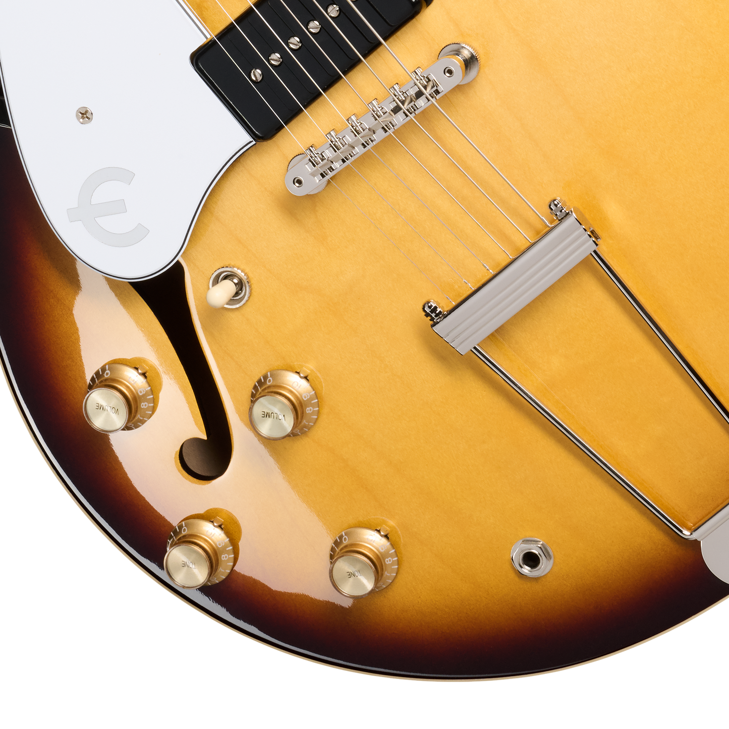 Epiphone USA Casino, Left-Handed, Vintage Sunburst Electric Guitar Epiphone