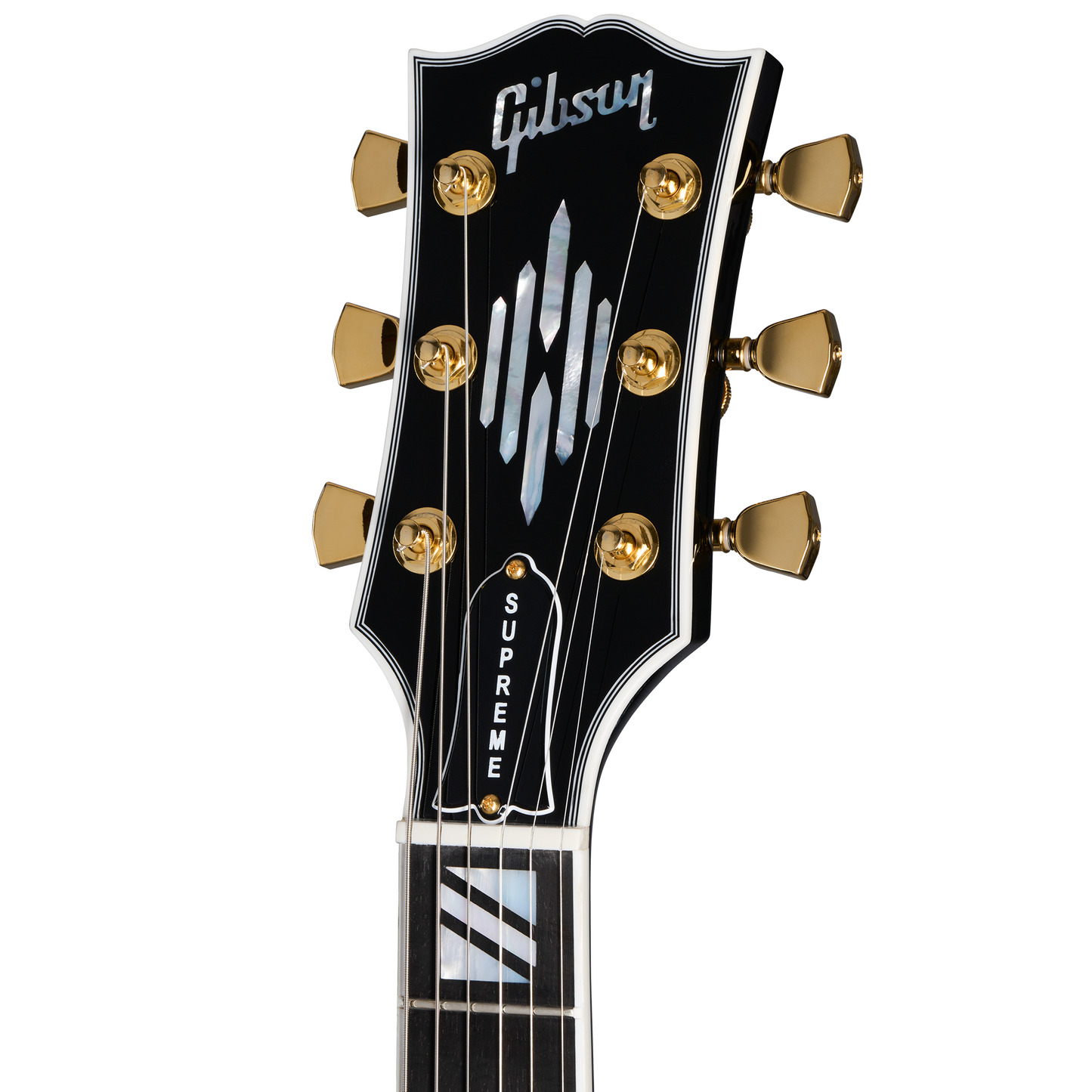 Gibson ES Supreme, Ebony, 3-Pickup, Exclusive Electric Guitar Gibson