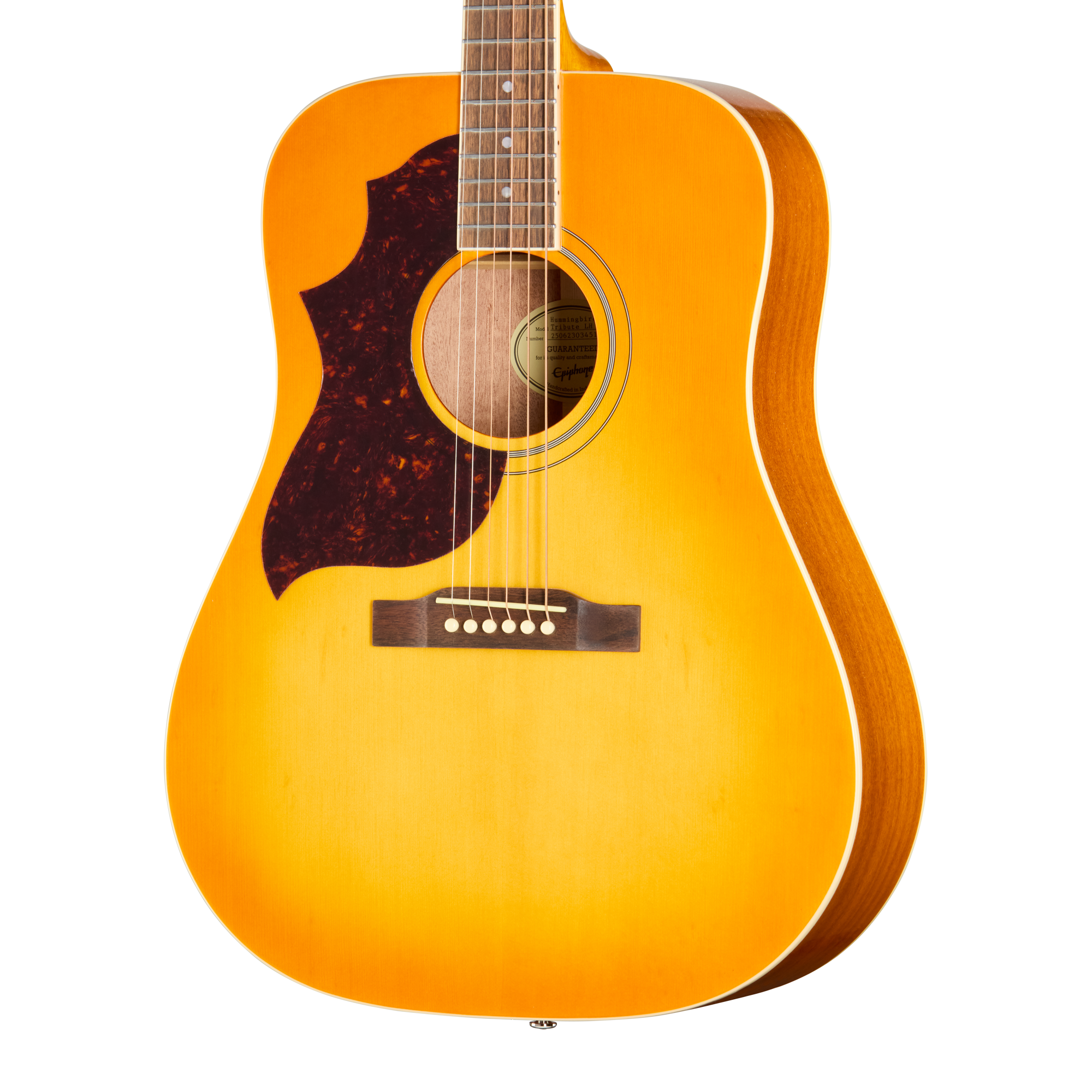 Epiphone Hummingbird Tribute, Left-Handed, Heritage Cherry