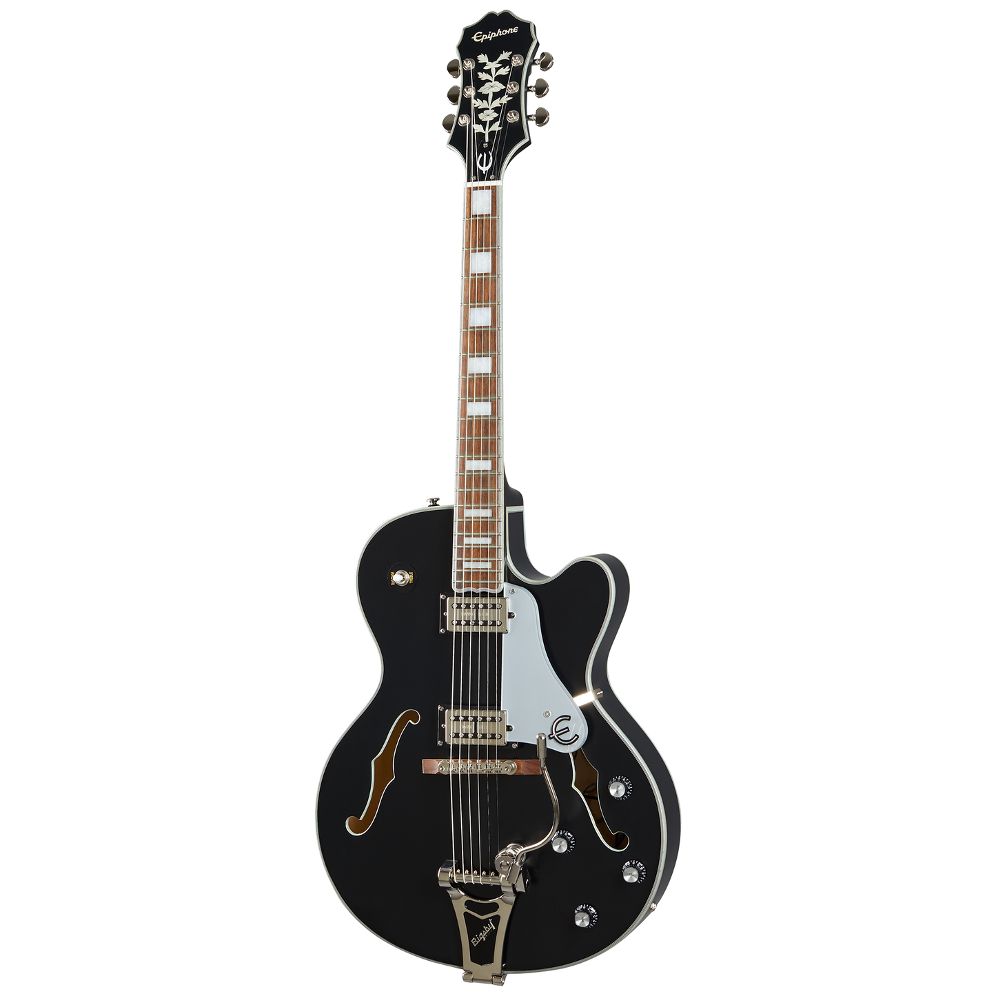Epiphone Emperor Swingster, Black Aged Gloss Electric Guitar Epiphone