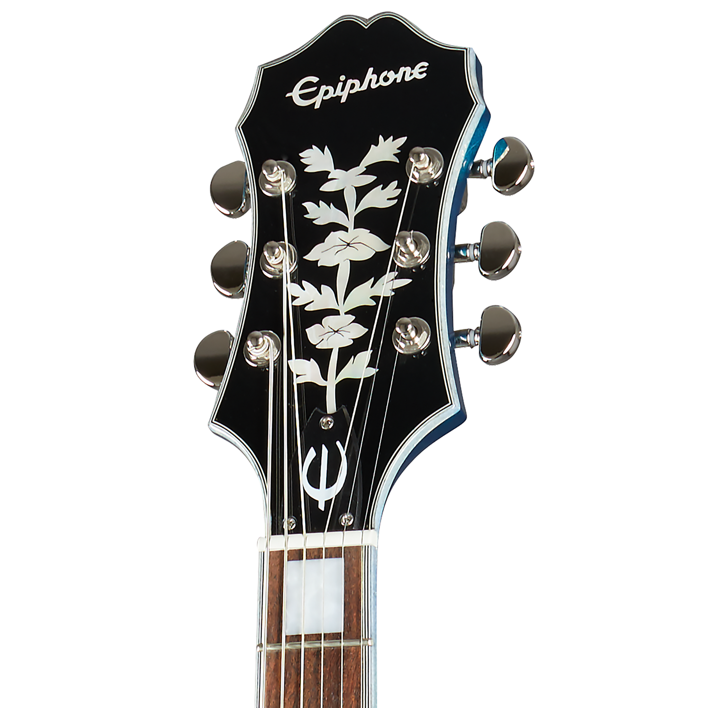 Epiphone Emperor Swingster, Delta Blue Metallic Electric Guitar Epiphone