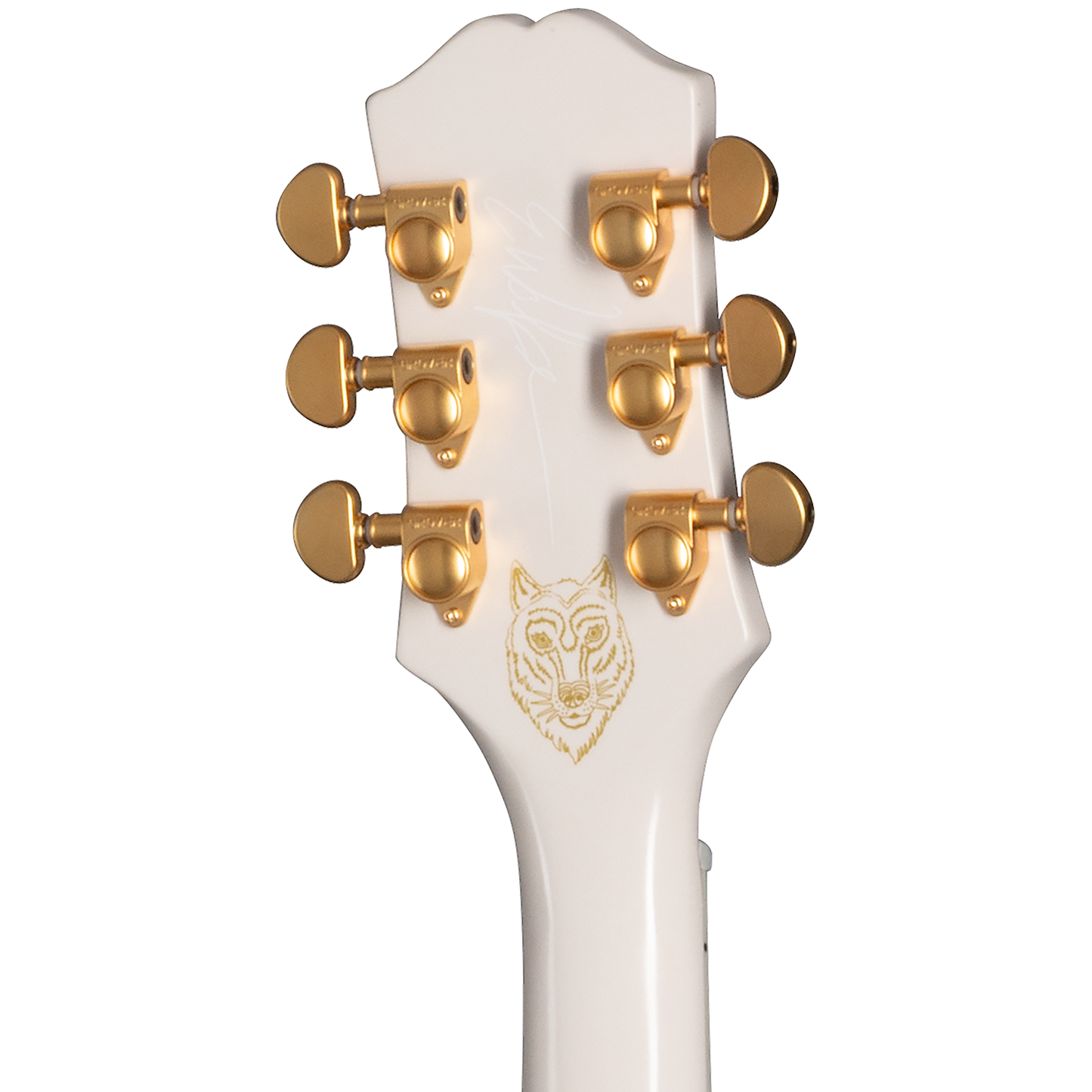 Epiphone Emily Wolfe "White Wolfe" Sheraton, Aged Bone White Electric Guitar Epiphone