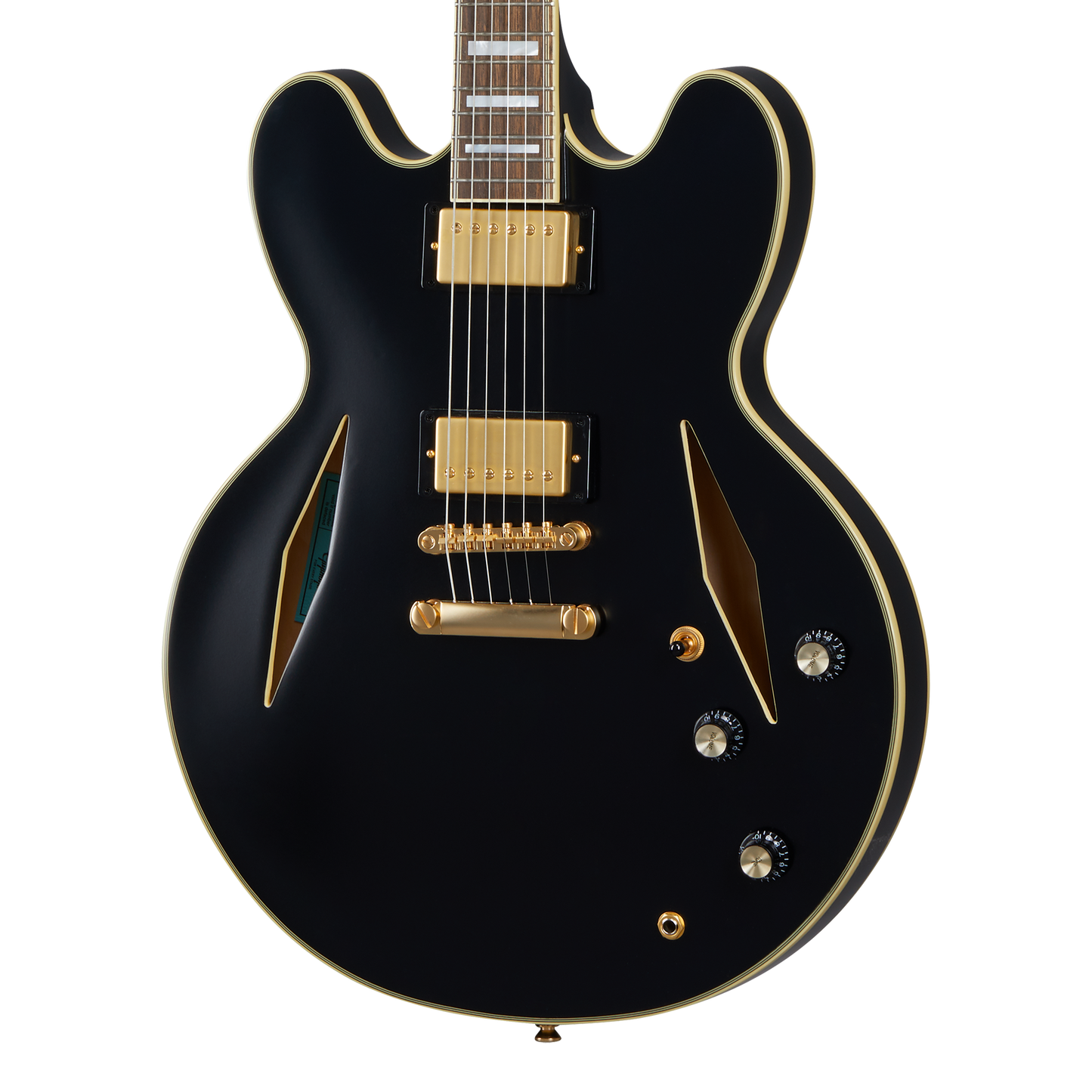 Epiphone Emily Wolfe Sheraton Stealth, Black Aged Gloss Electric Guitar Epiphone