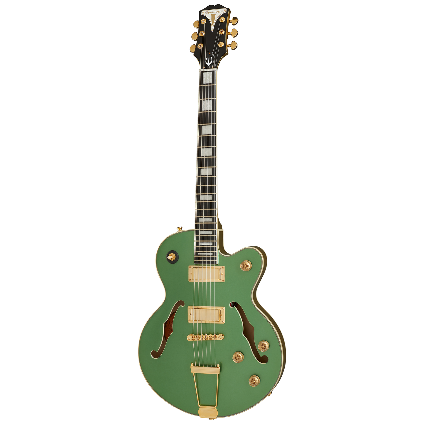 Epiphone Uptown Kat ES, Emerald Green Metallic Electric Guitar Epiphone
