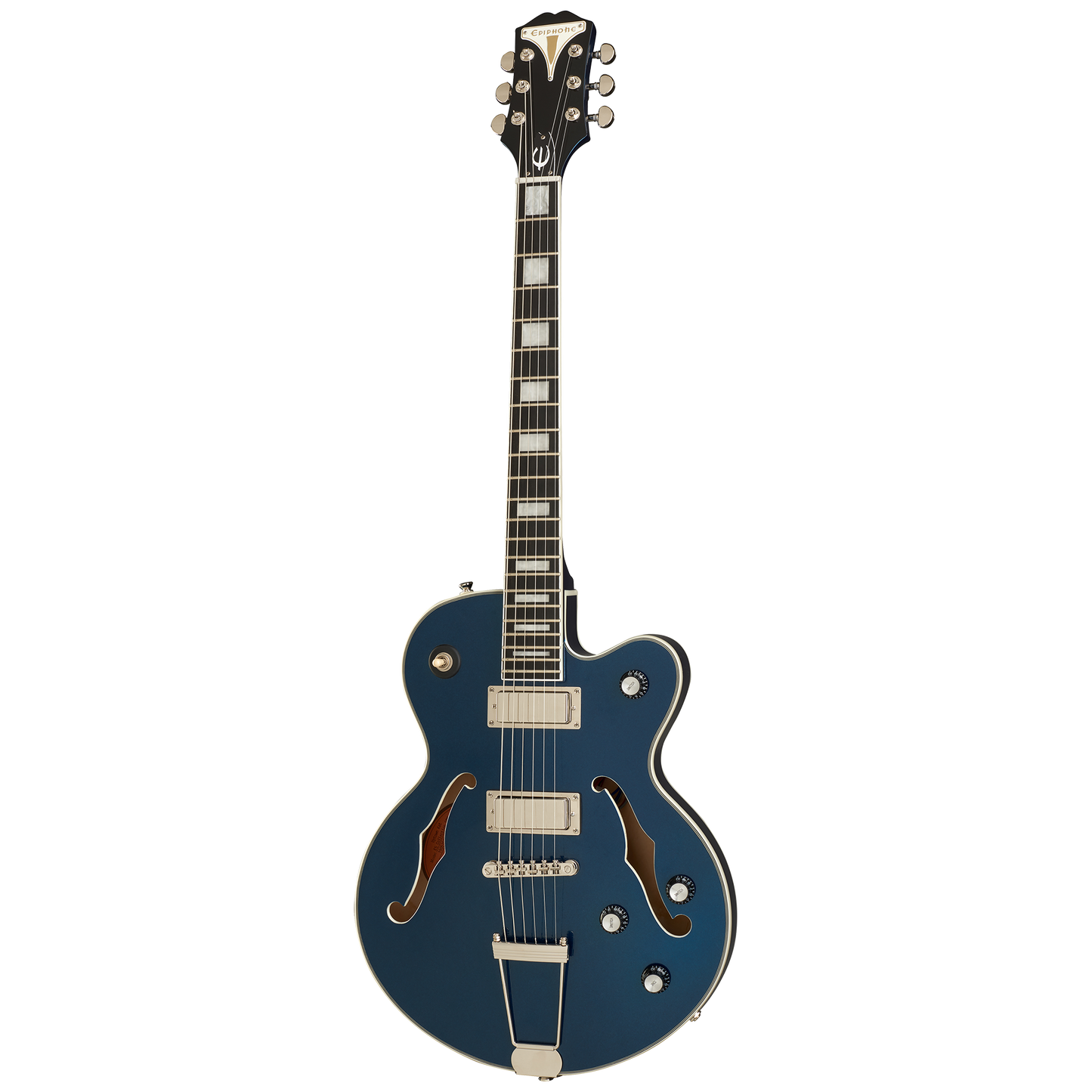 Epiphone Uptown Kat ES, Sapphire Blue Metallic Electric Guitar Epiphone