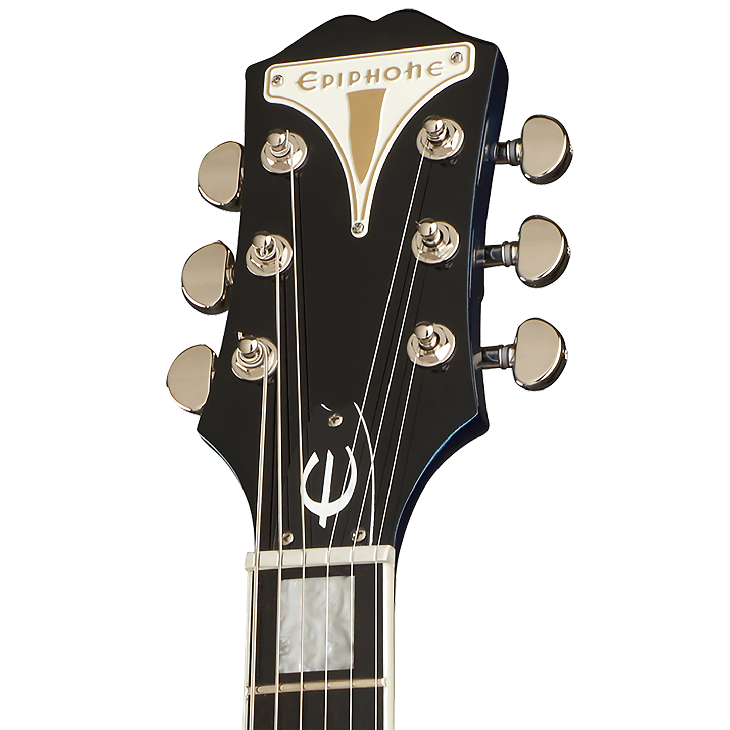 Epiphone Uptown Kat ES, Sapphire Blue Metallic Electric Guitar Epiphone