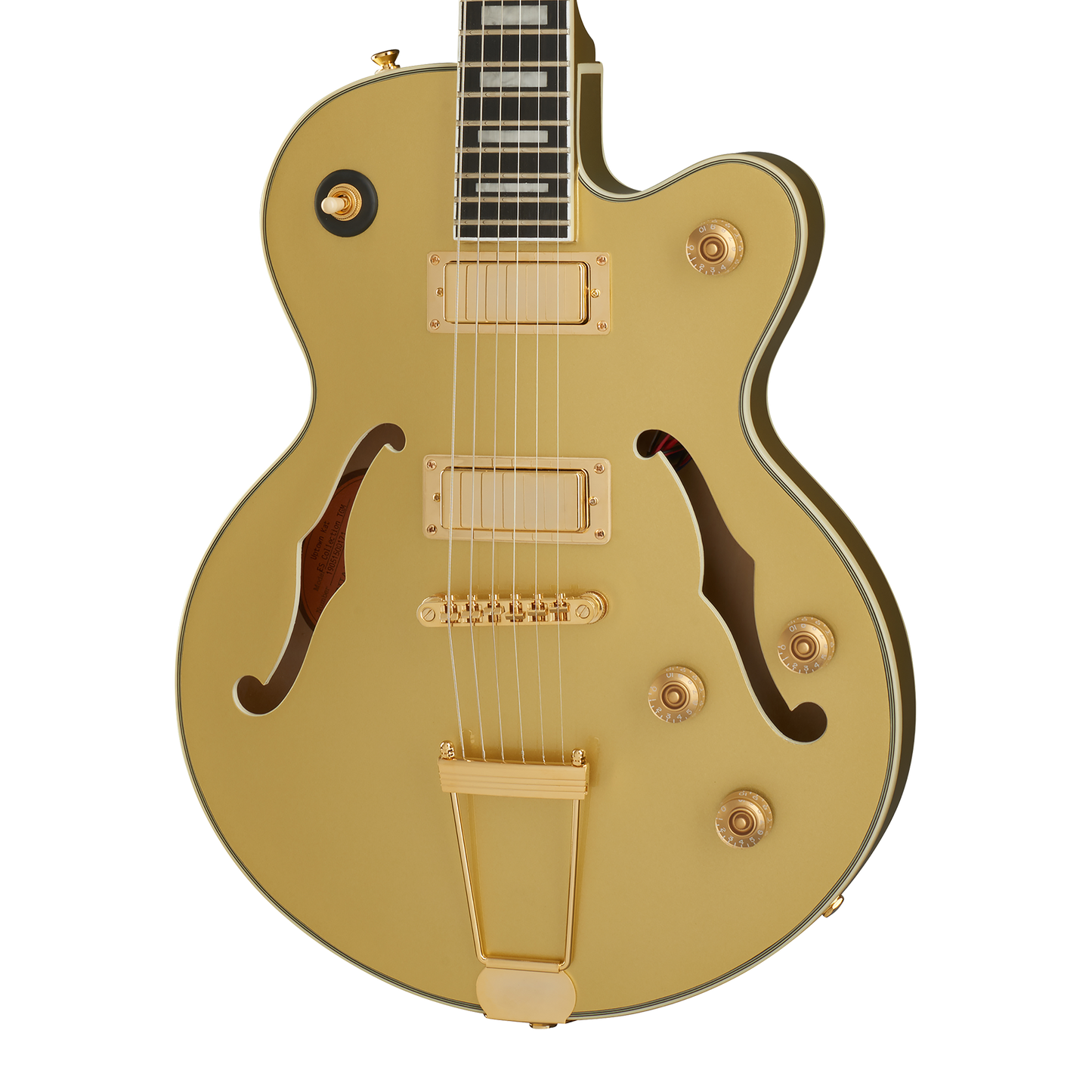 Epiphone Uptown Kat ES, Topaz Gold Metallic Electric Guitar Epiphone